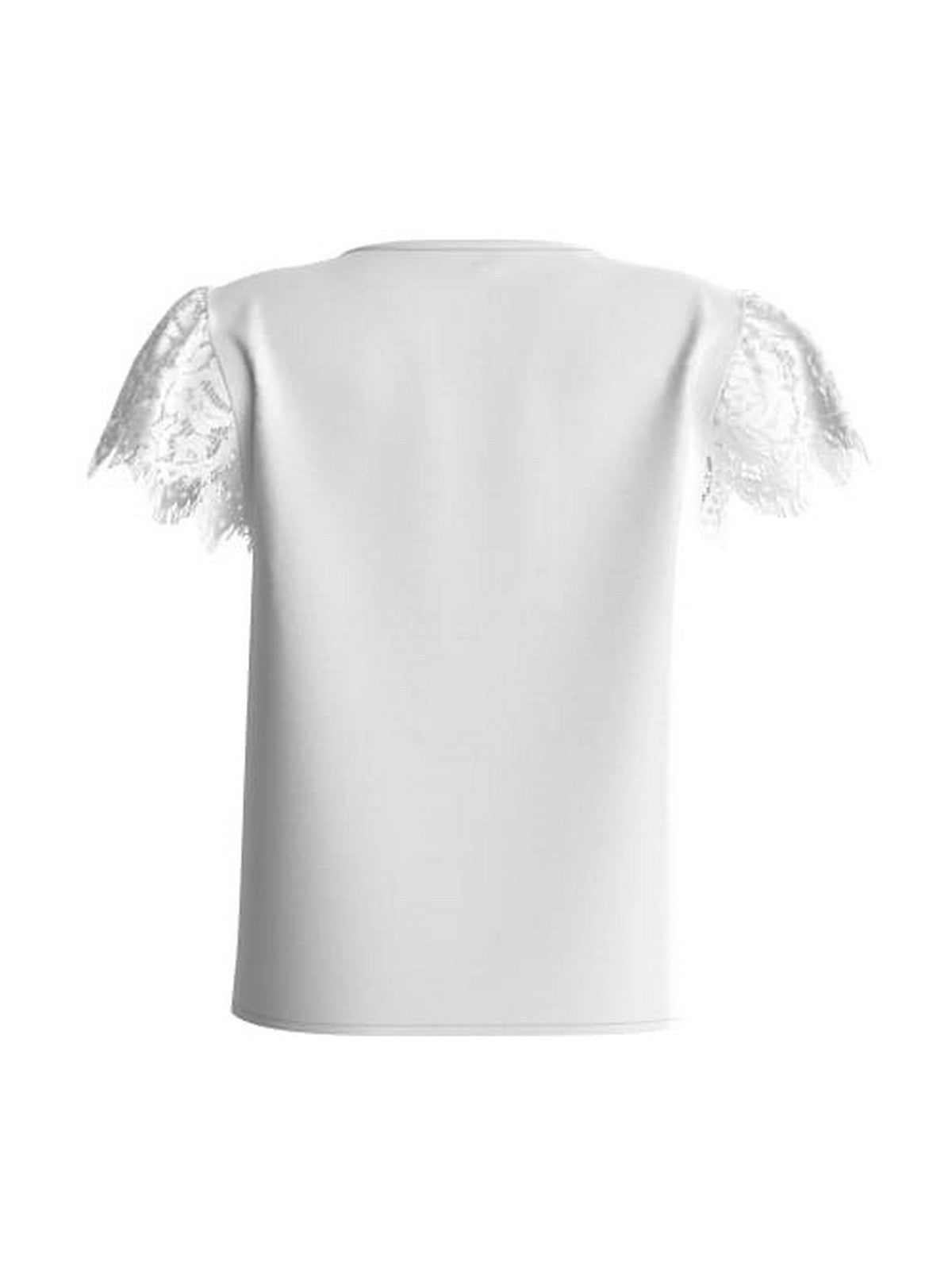 GUESS Top Donna Ss Guendalina Top W4GH86 WD8G2 G011 Bianco gioboutiqueweb