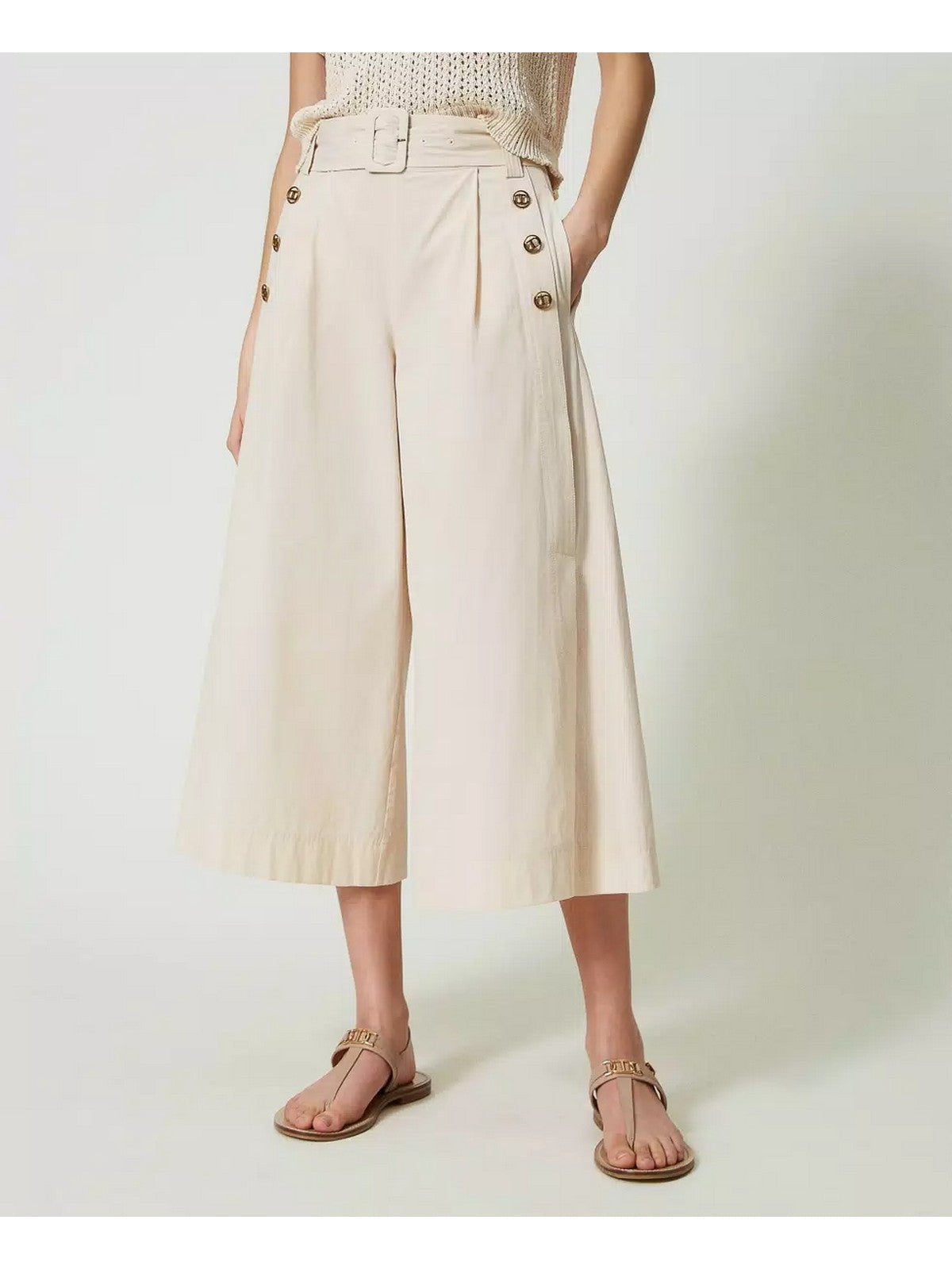 TWINSET Pantalone Donna 241TT2053 07222 Rosa gioboutiqueweb