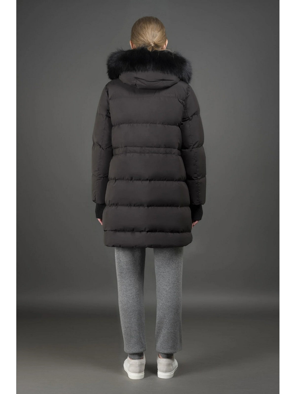 MOORER Piumino Donna Talassa-stp MODGI300008 U0001 Nero gioboutiqueweb