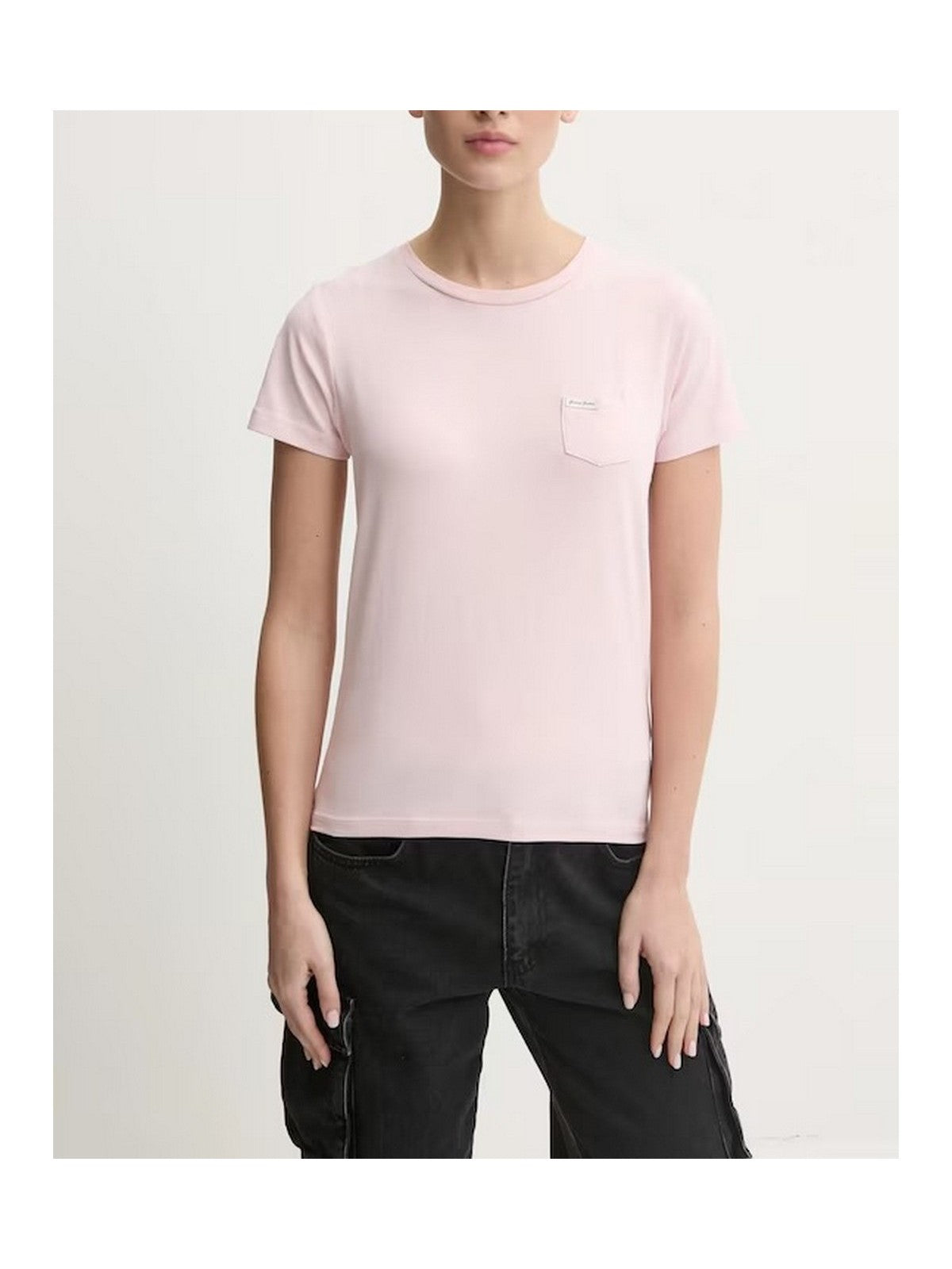 GUESS T-shirt Donna GJ SS SLIM PKT TEE W5RI52 J1314 G65F SOFT ROSE