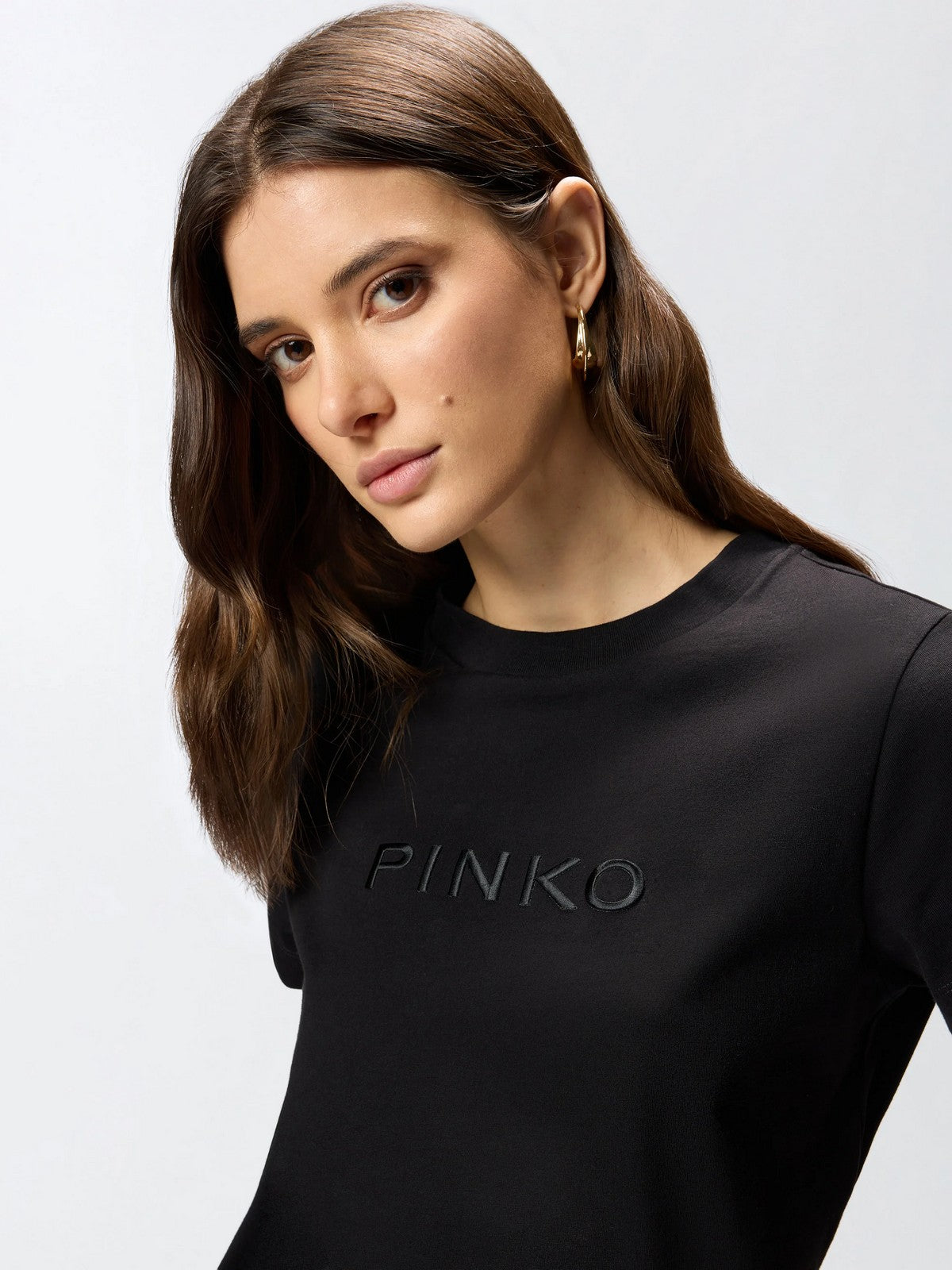PINKO T-shirt Donna START T-SHIRT 101752-A339 Z99 NERO LIMOUSINE