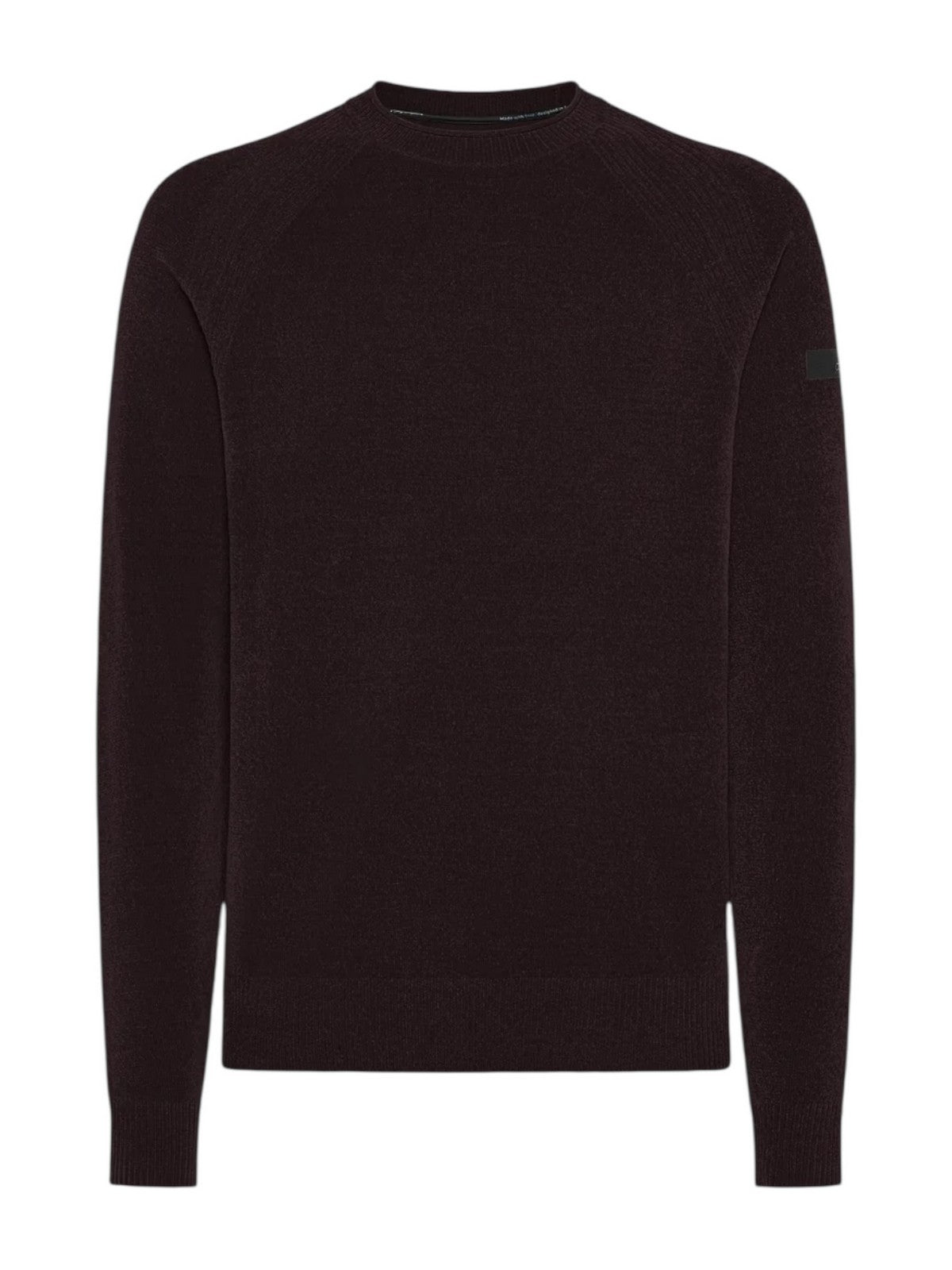 RRD Maglione Uomo VELVET ROUND KNIT W25132 73 73 BORDEAUX