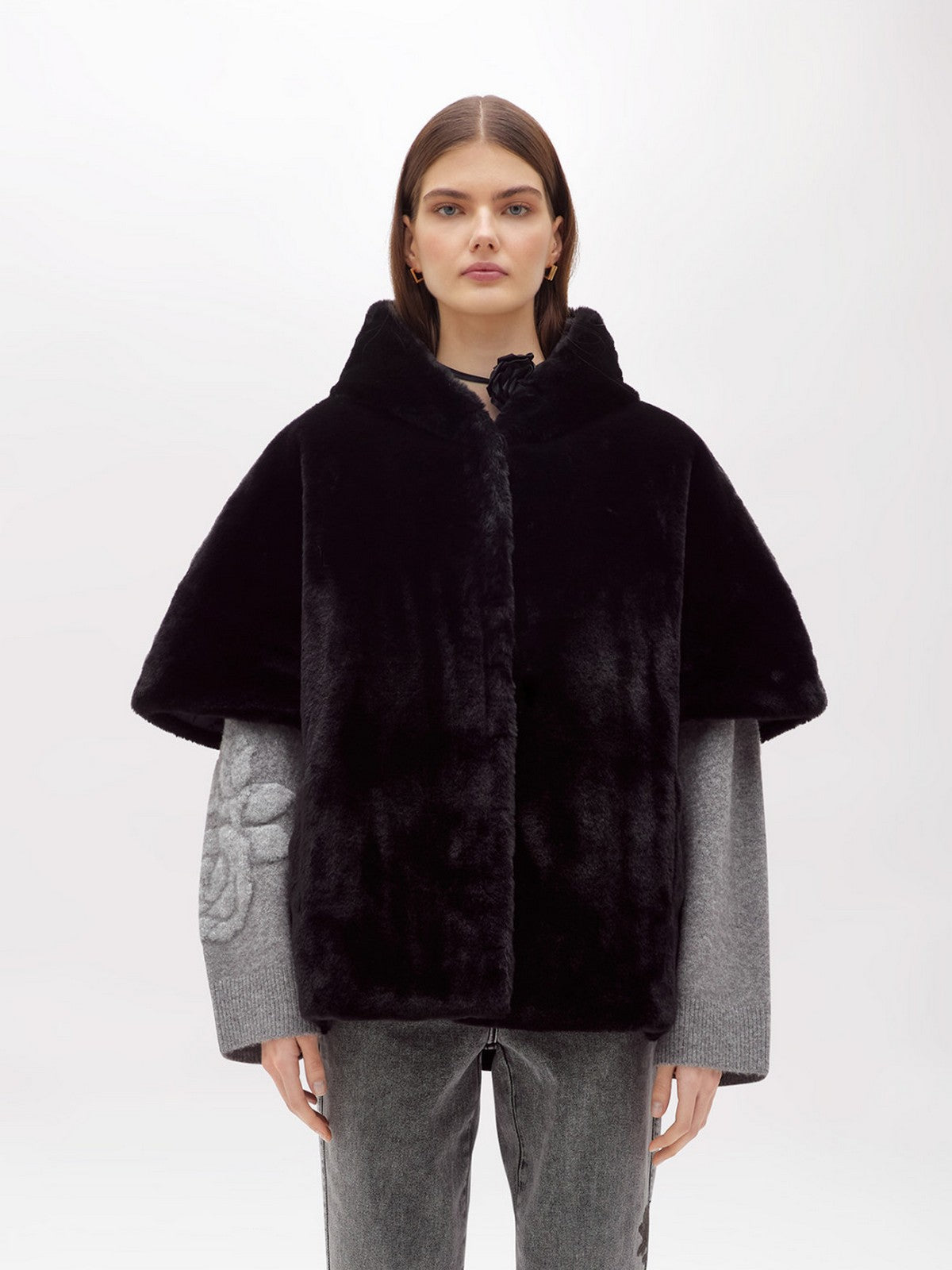 BLUGIRL Mantella Donna PF5004T0300 22222 Nero