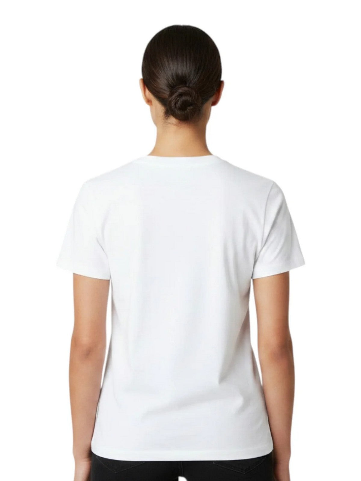 MC2 SAINT BARTH T-shirt Donna EMILIE 08643L COCKTAIL MALESSERE 01N CHARM EMB