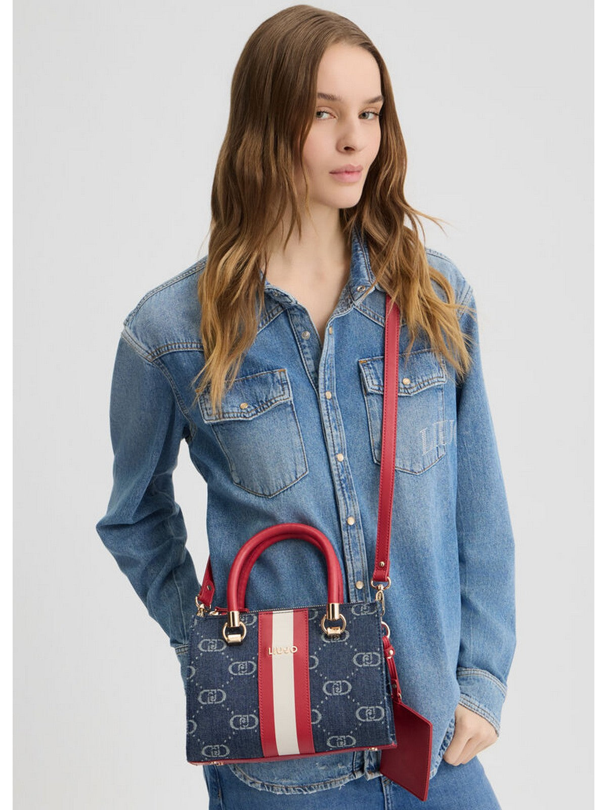 LIU JO ACCESSORIES Borsa Donna AA5163D3200 00770 Blu gioboutiqueweb