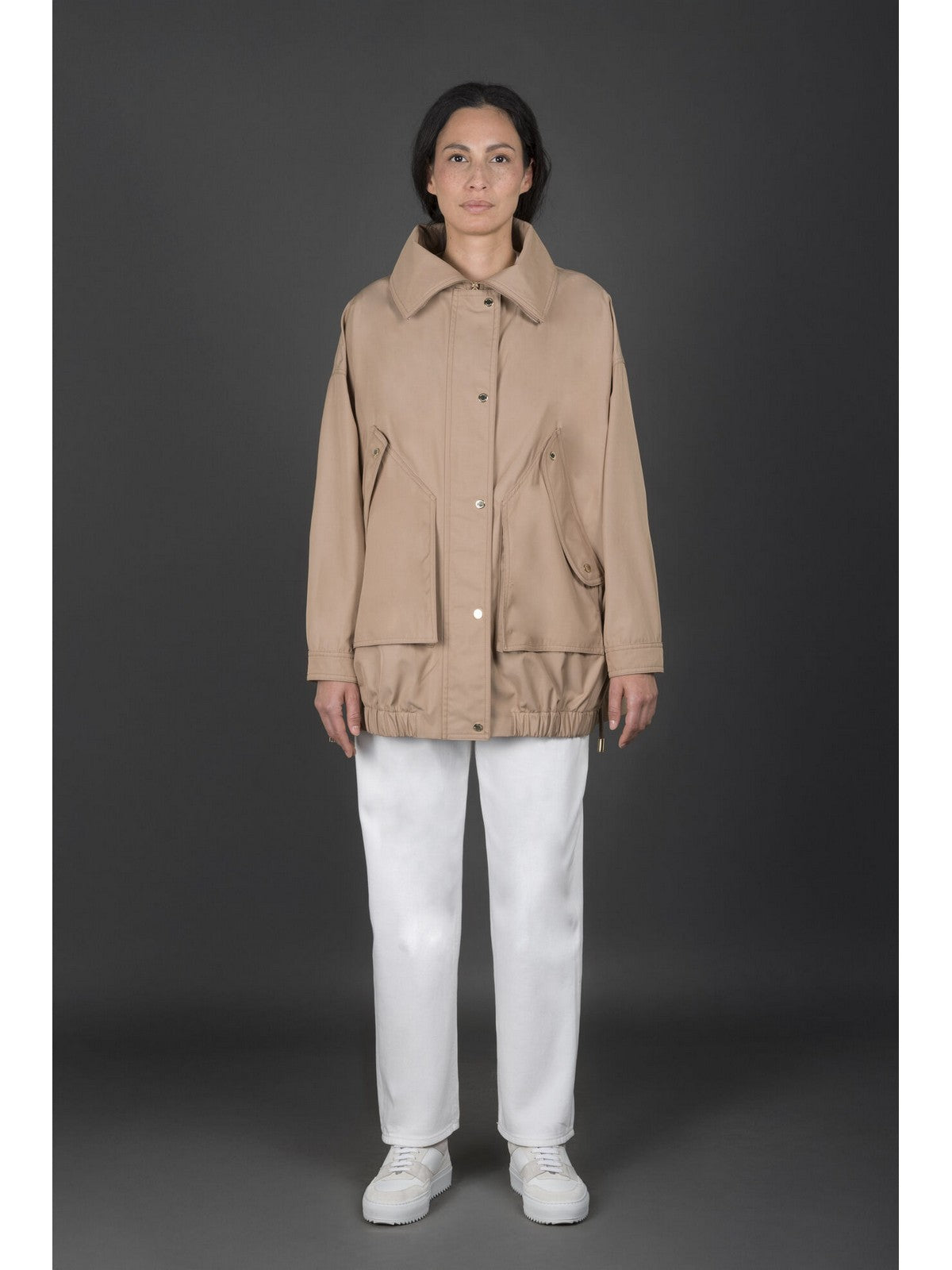 MOORER Caban Donna OLINDA-WCO MODPA100738 TEPA030 Marrone gioboutiqueweb