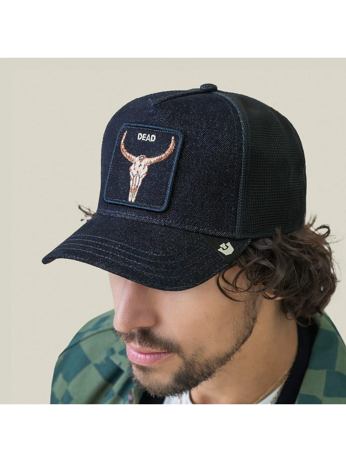 GOORIN BROS Cappello Uomo DENIM DEAD 101-2589 DAR DARK DENIM