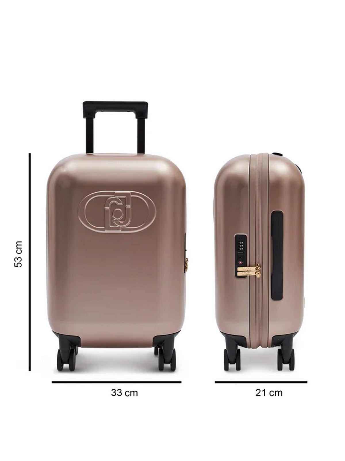 LIU JO ACCESSORIES Valigie e Trolley Donna AF4316E0300 X0608 Rosa gioboutiqueweb