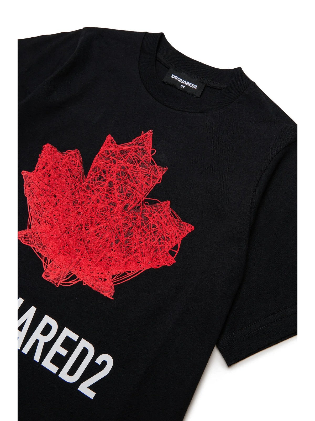 DSQUARED2 KIDS T-shirt Unisex bambino DQ3176 D00XM DQ900 BLACK