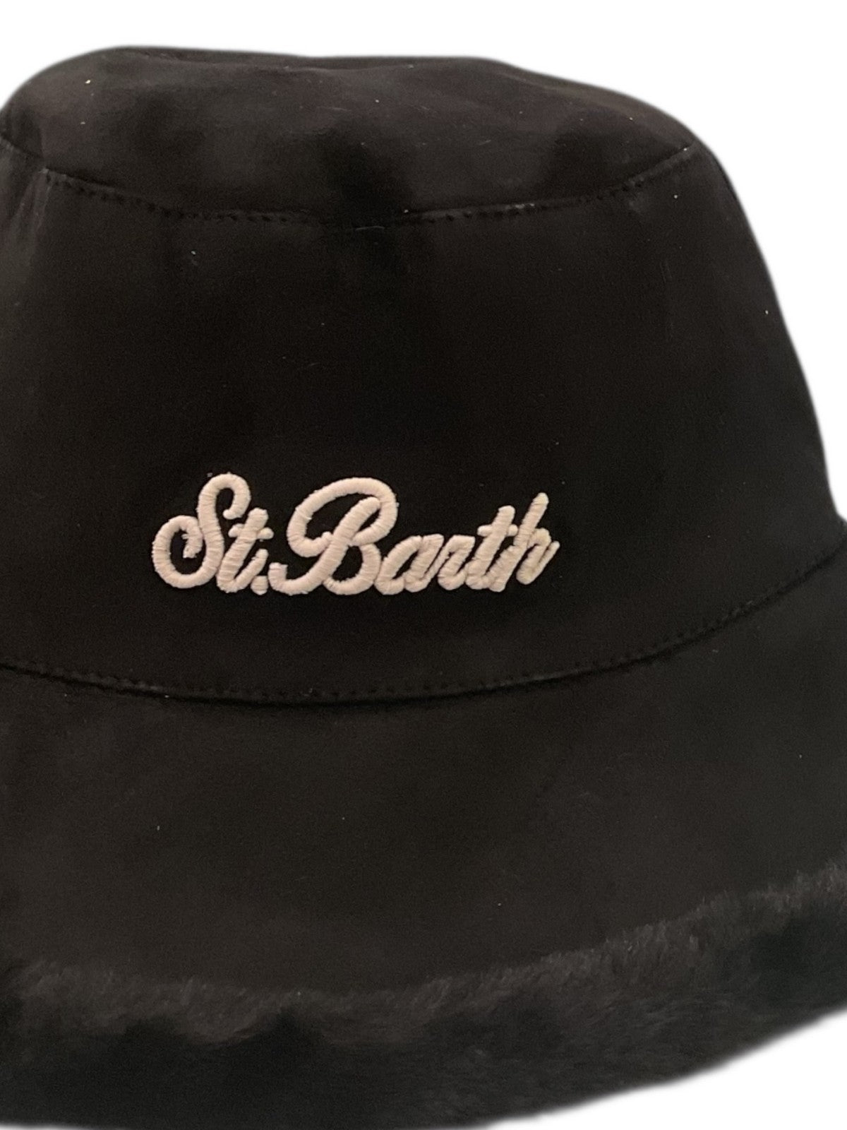 MC2 SAINT BARTH Cappello Donna BUCKET HAT DOUBLE SUEDE FUR 00534I SB 0010 EMB