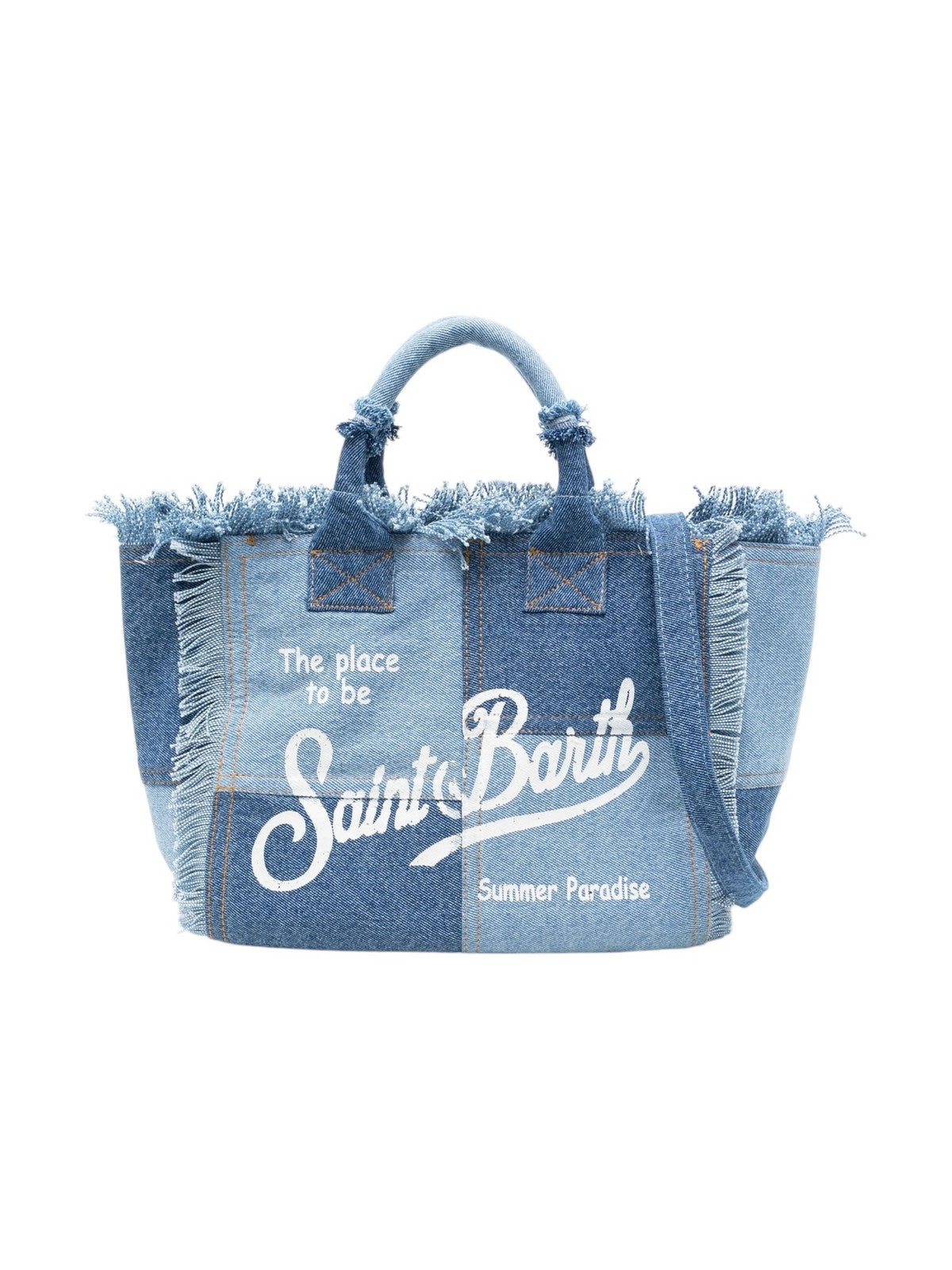 MC2 SAINT BARTH Borsa Donna COLETTE 00402L DENIM PATCHWORK