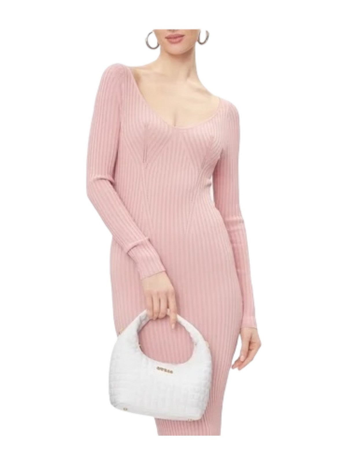 Guess Woman Bag Tia Luxury Satchel hwqa91 87120 whianco