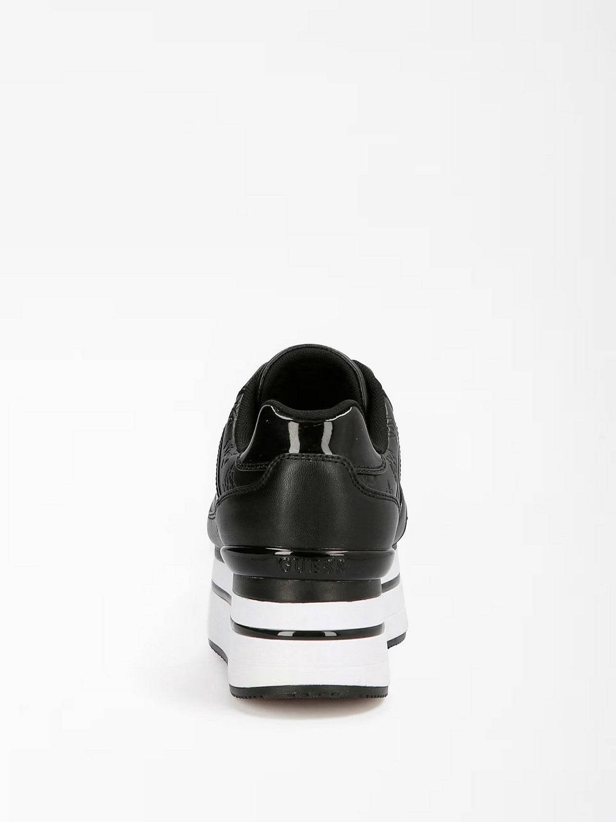 Guess Sneaker Woman Hansin/Active Lady/Leather Lik Fl5hns Pel12 Black Black