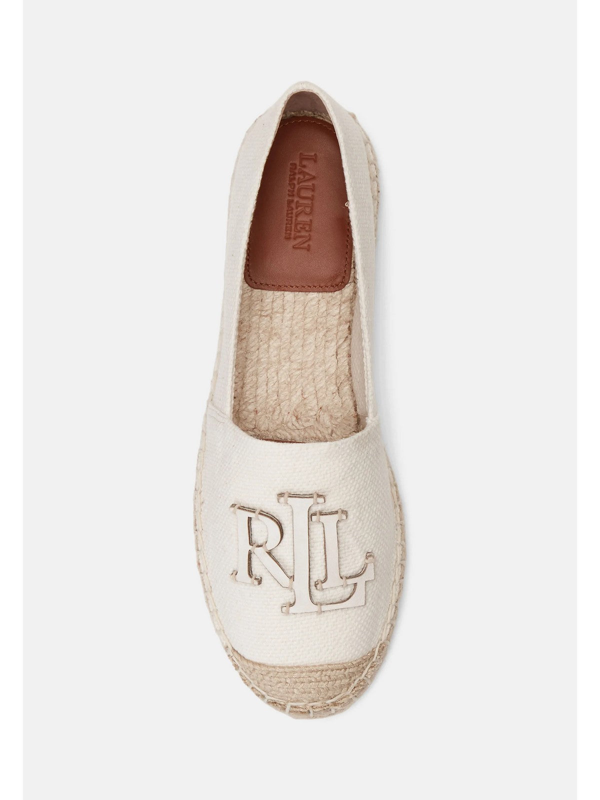 LAUREN RALPH LAUREN Espadrillas Donna 802920405 006 SOFT WHITE/NTRL/SOFT WHITE