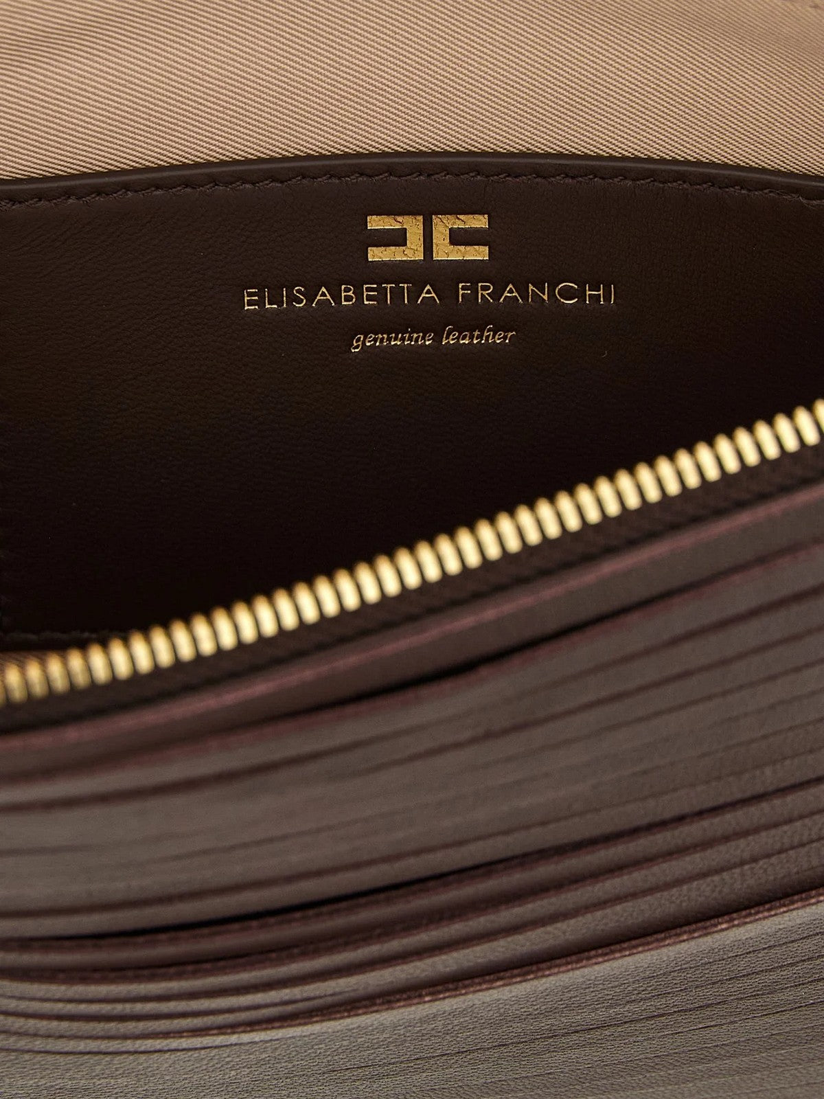 ELISABETTA FRANCHI Borsa Donna BS05N62E2 644 CACAO gioboutiqueweb