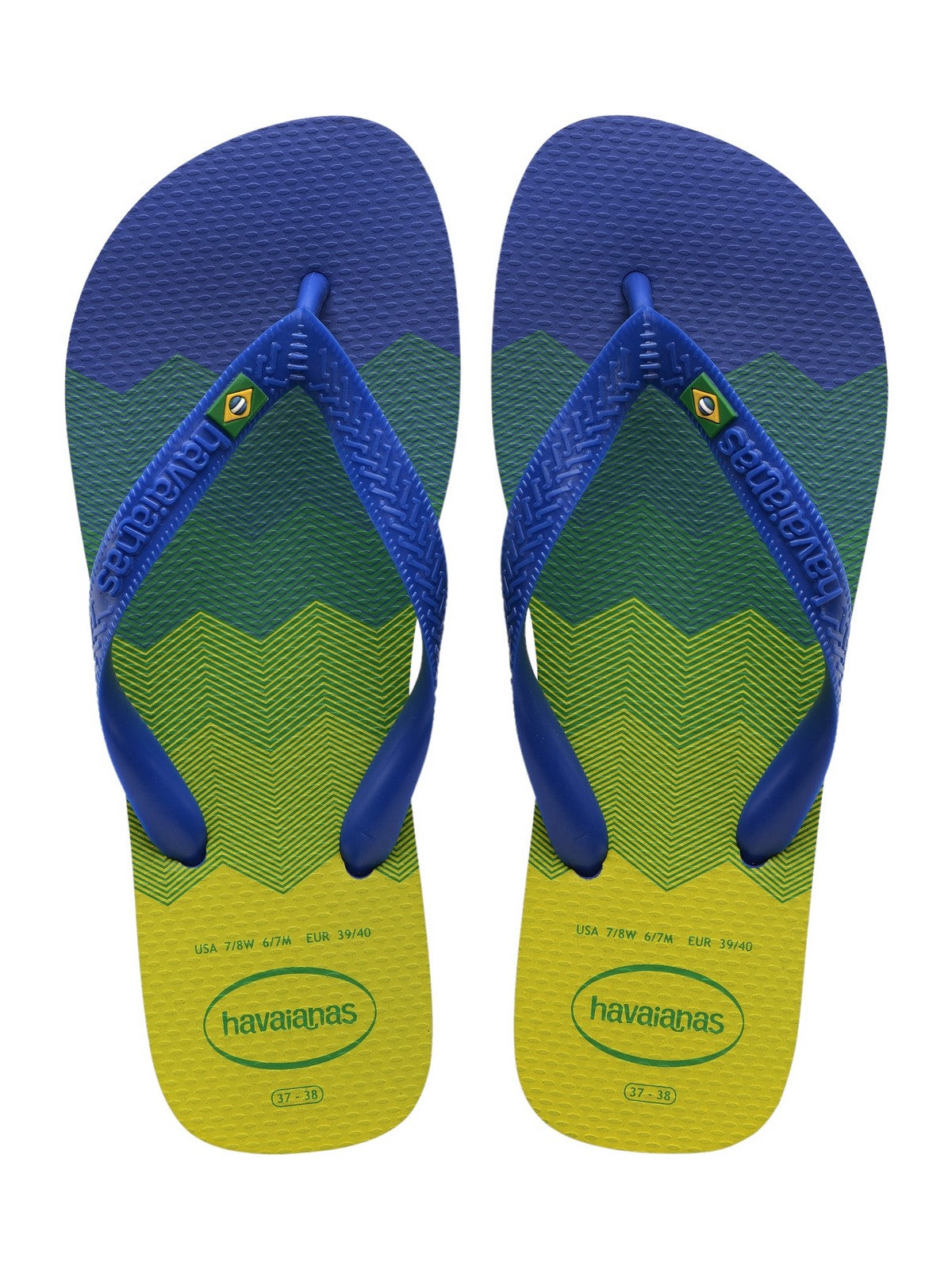 HAVAIANAS Infradito Unisex adulto Hav. Brasil Fresh 4145745.7893 Blu gioboutiqueweb