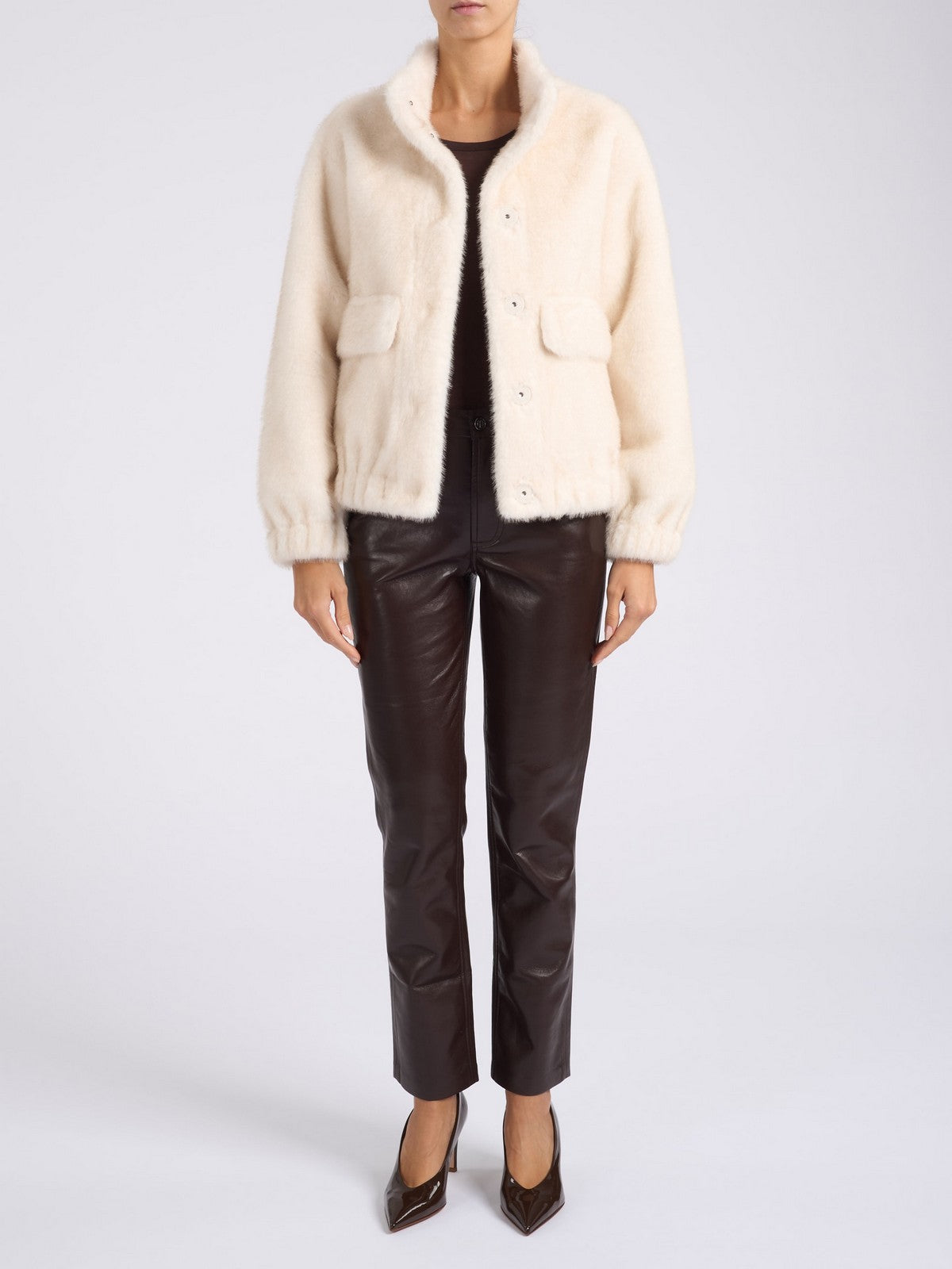 MICHAEL KORS Pelliccia Donna 77A1469M52 277 BONE