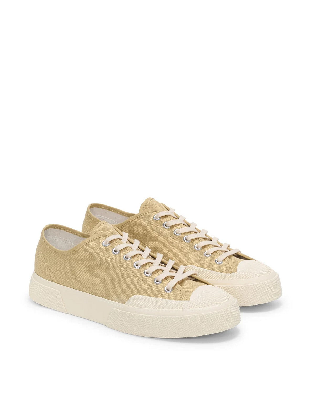 SUPERGA Sneaker Uomo 2432 WORKS LOW CUT COTTON CANV S51347W A6P Beige gioboutiqueweb