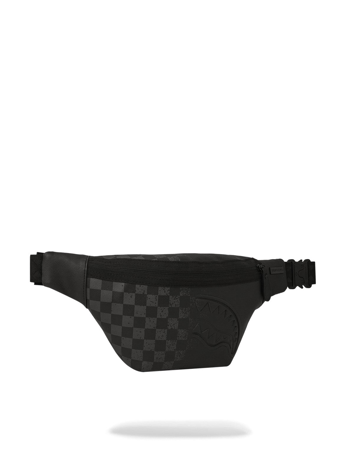 SPRAYGROUND Marsupio Uomo HALF SPRITZ BLACK/GREY CHECK SAVVY CROSSBODY 910B6861NSZ Nero gioboutiqueweb