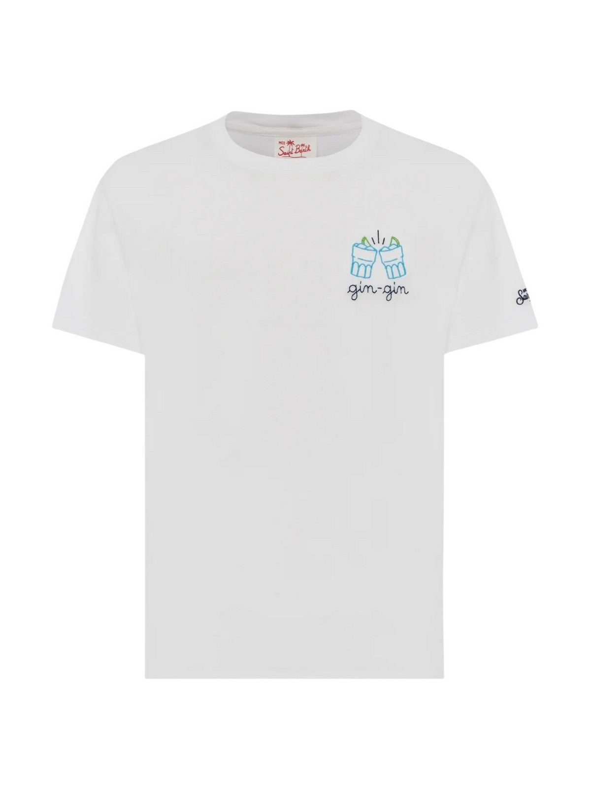 MC2 SAINT BARTH T-shirt Uomo PORTOFINO 04379L GIN GIN 01N EMB