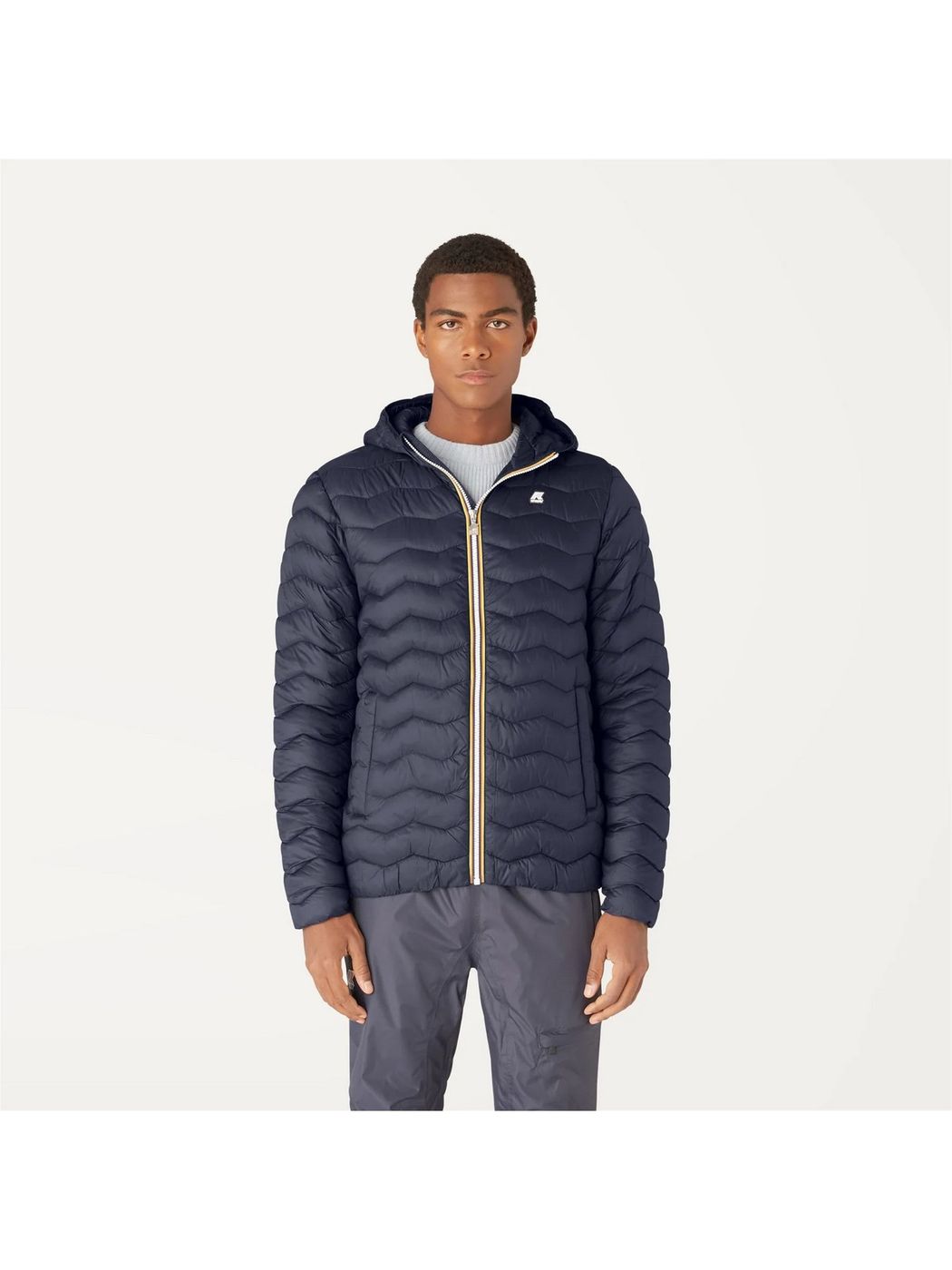 K-WAY Piumino Uomo Jack eco warm K6121HW K89 Blu gioboutiqueweb