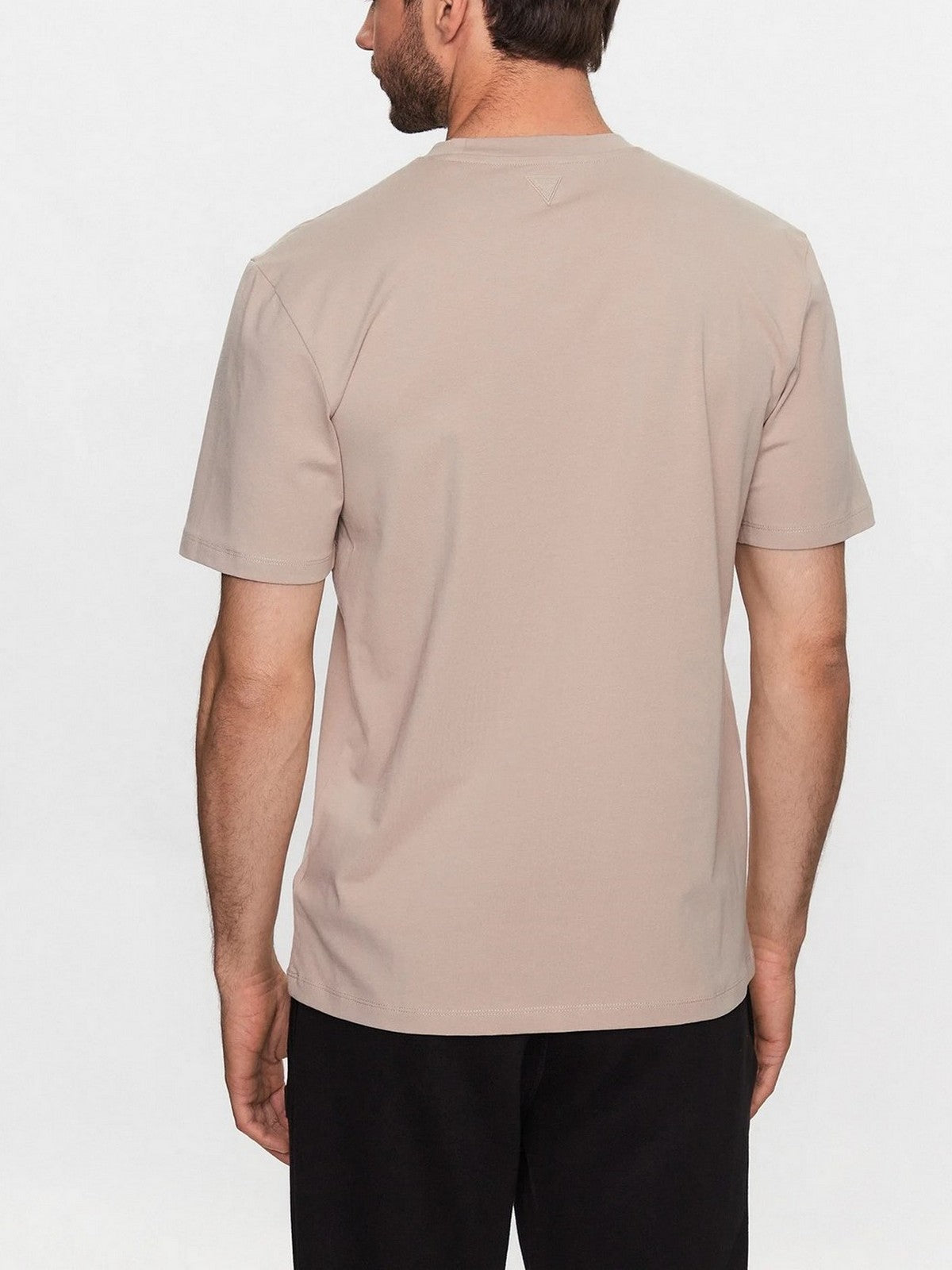 GUESS SPORT T-shirt Uomo SS ALPHY T-SHIRT Z2YI11 J1314 G1CA Beige gioboutiqueweb