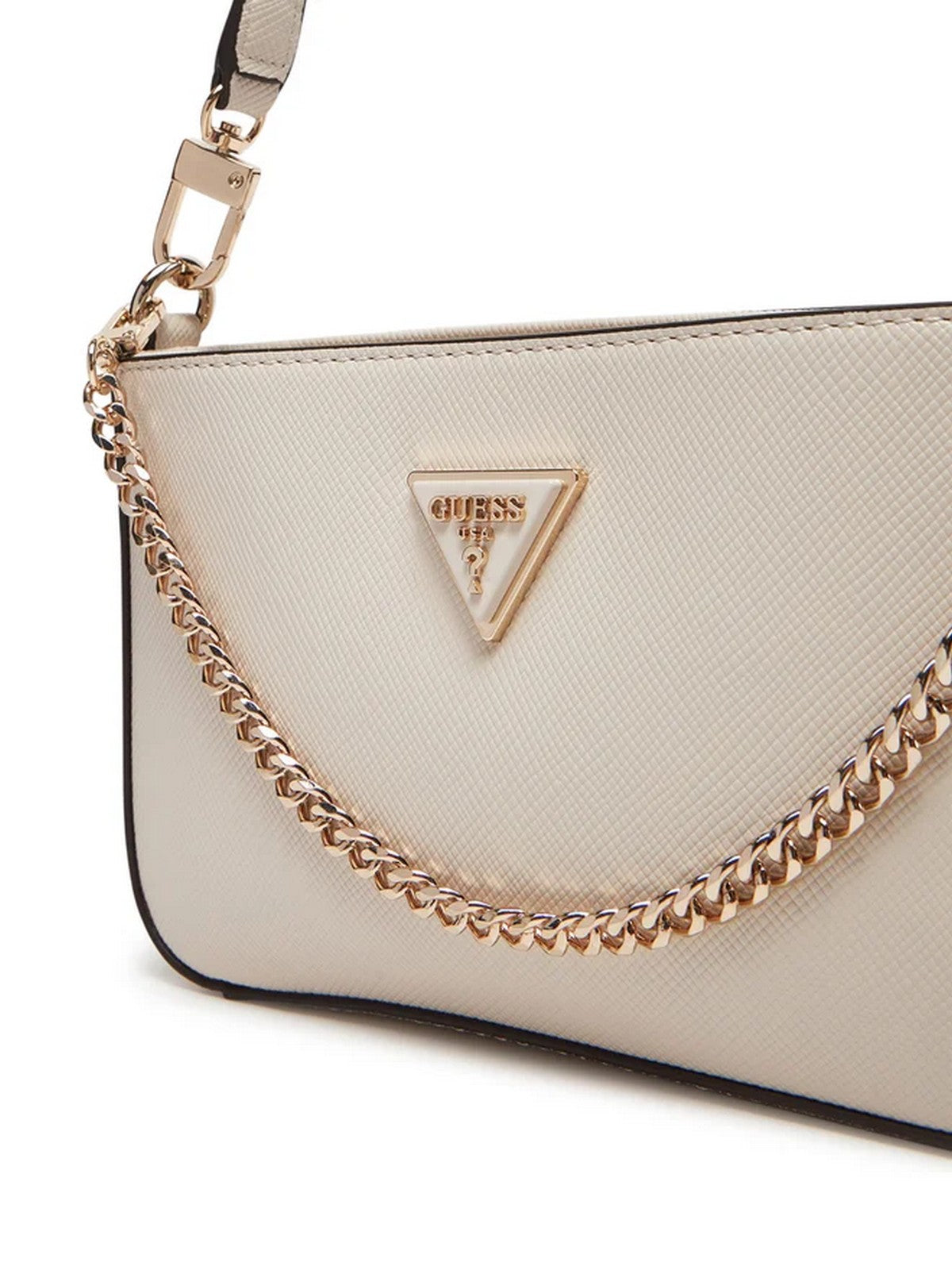 GUESS Borsa Donna NOELLE MINI TOP ZIP SHOULDER HWZG78 79720 BON Beige gioboutiqueweb