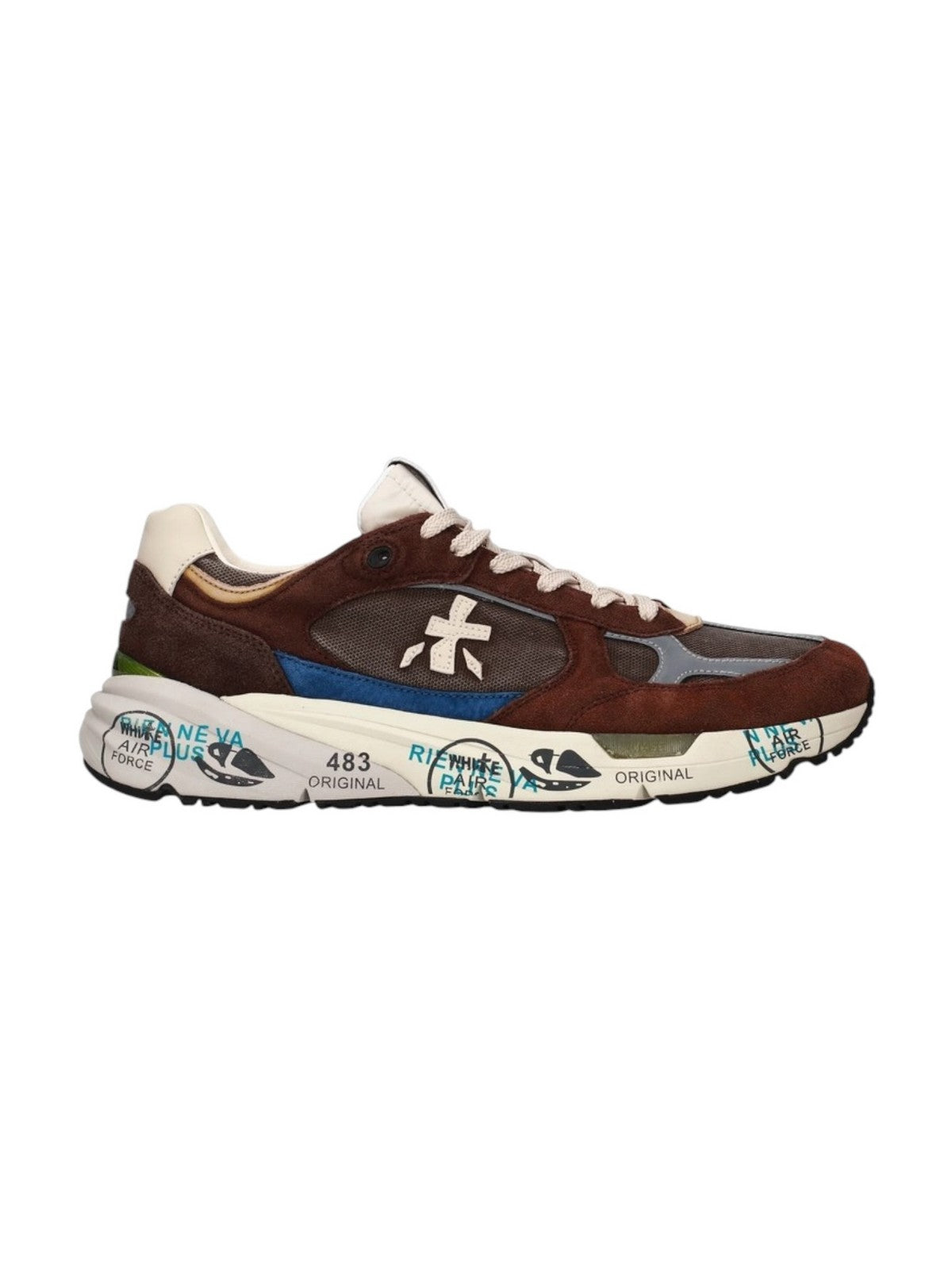 PREMIATA Sneaker Uomo MASE25 VAR 8026 BURGUNDY