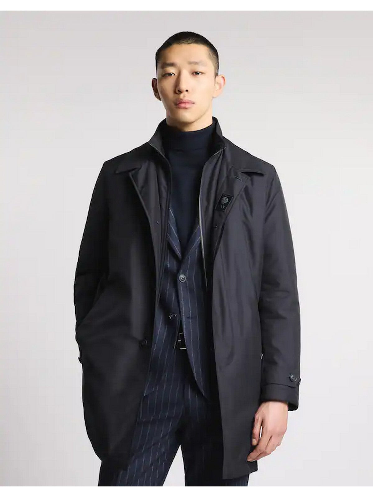 FAY Cappotto Uomo NAM62510160AXXU804 BALTIC