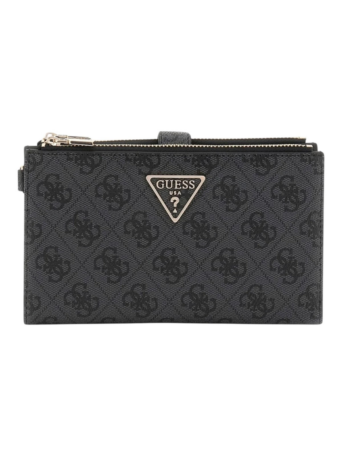 GUESS Portafoglio Donna LAUREL SLG DBL ZIP ORGANIZER SWSG85 00157 CLO Grigio gioboutiqueweb