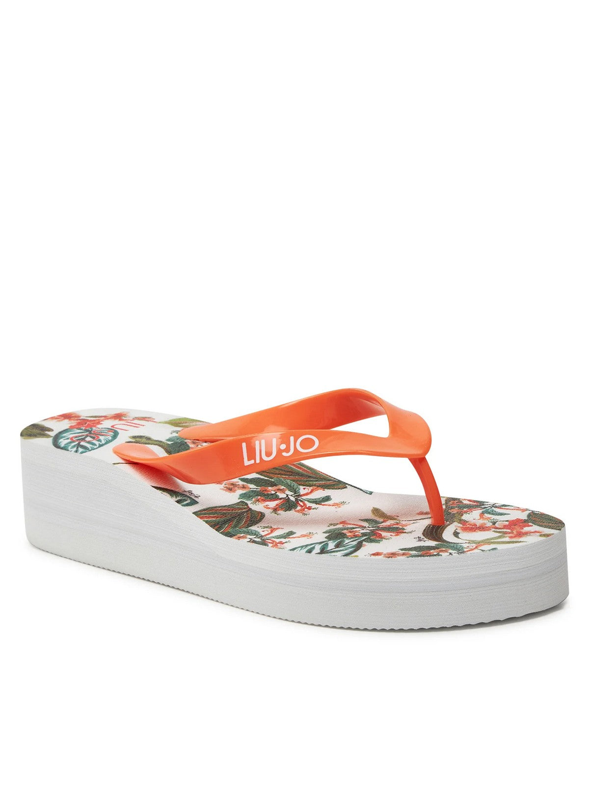 Liu Jo Beachwear flip flops Woman V4185E0396 09r35 White
