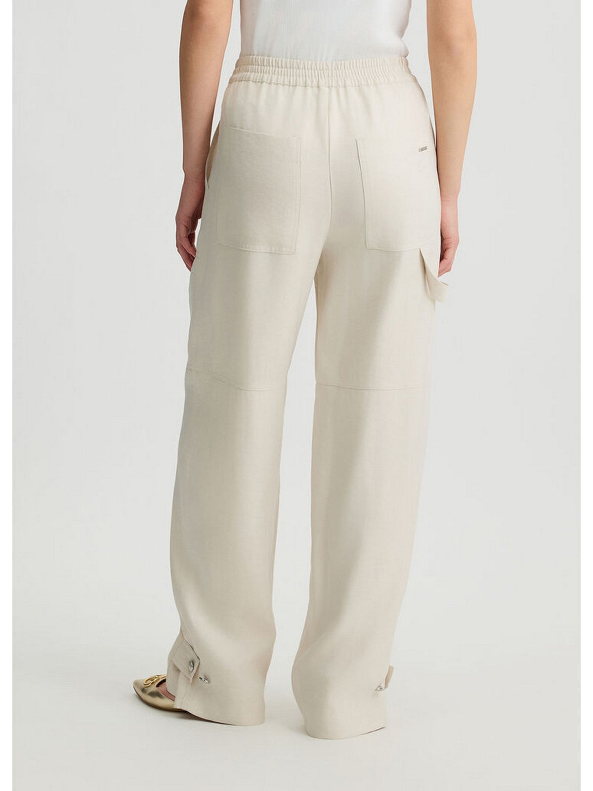 LIU JO WHITE Pantalone Donna WA5262T3406 20304 Bianco