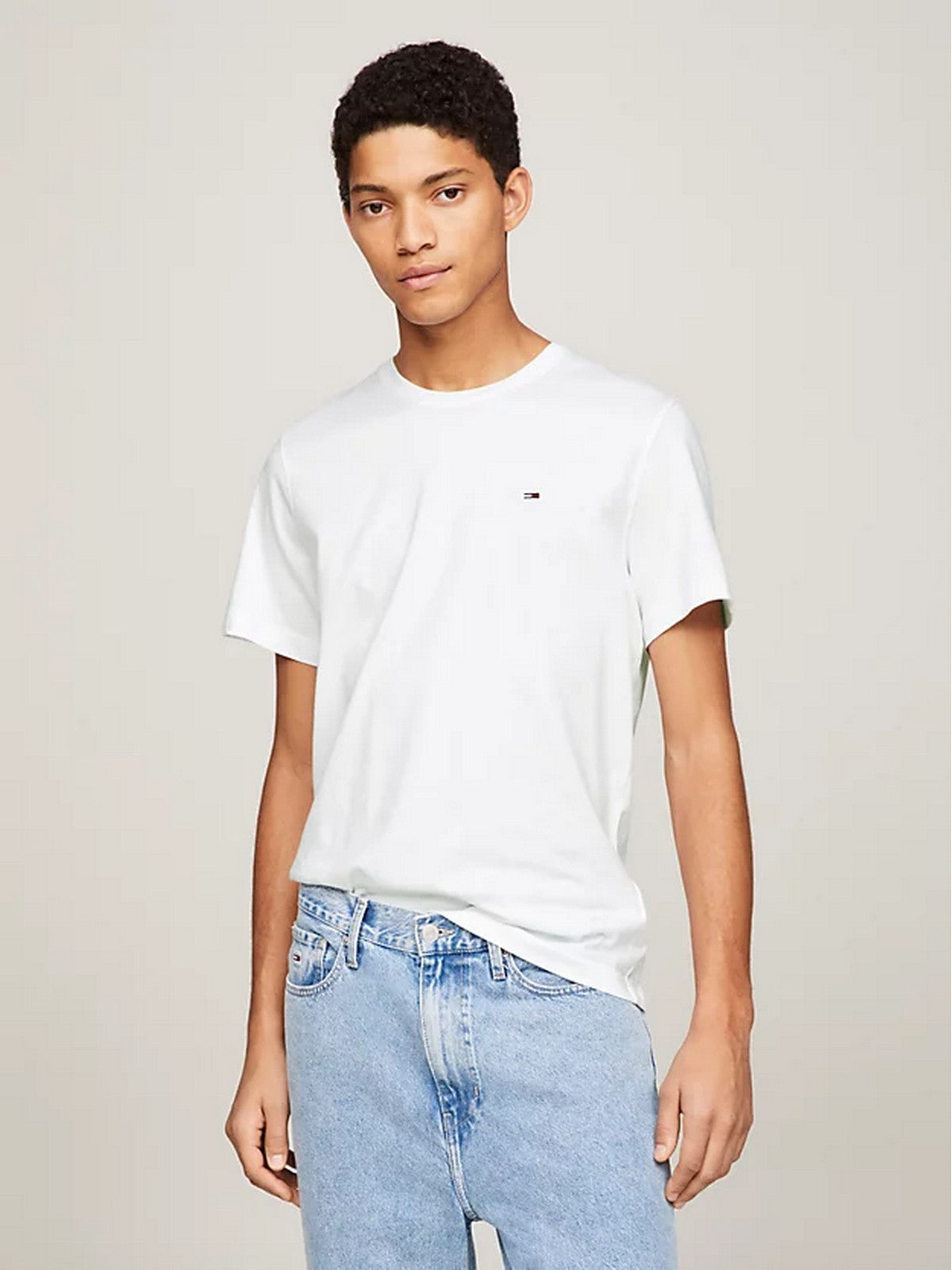 TOMMY HILFIGER T-Shirt e Polo Uomo DM0DM04411 100 Bianco