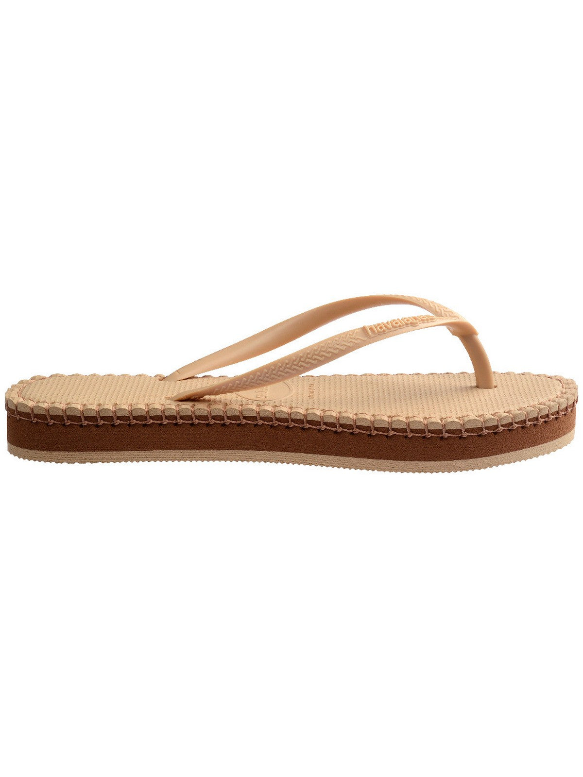 HAVAIANAS Infradito Donna Hav. Slim flatform loop 4149928.8858 Oro gioboutiqueweb
