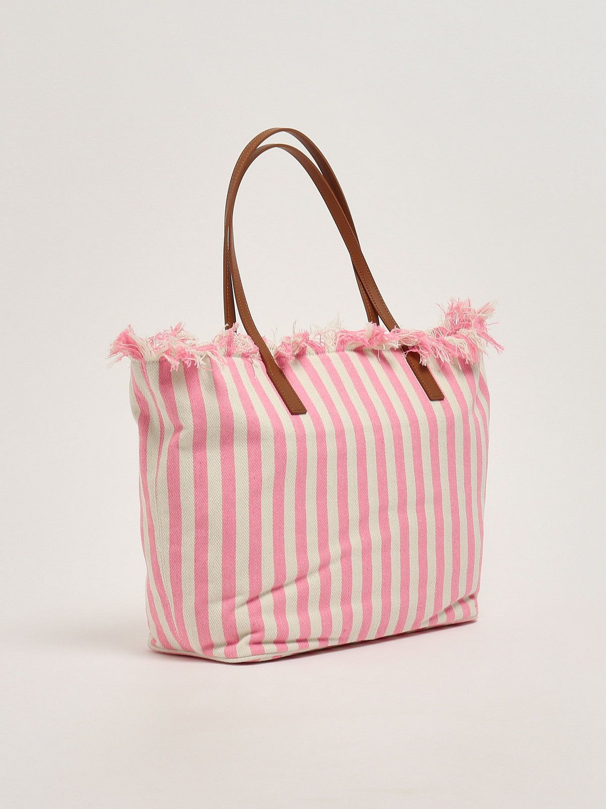 MC2 SAINT BARTH Borsa Donna CITY BAG FRINGE 01764L HB STRIPES 21 EMB
