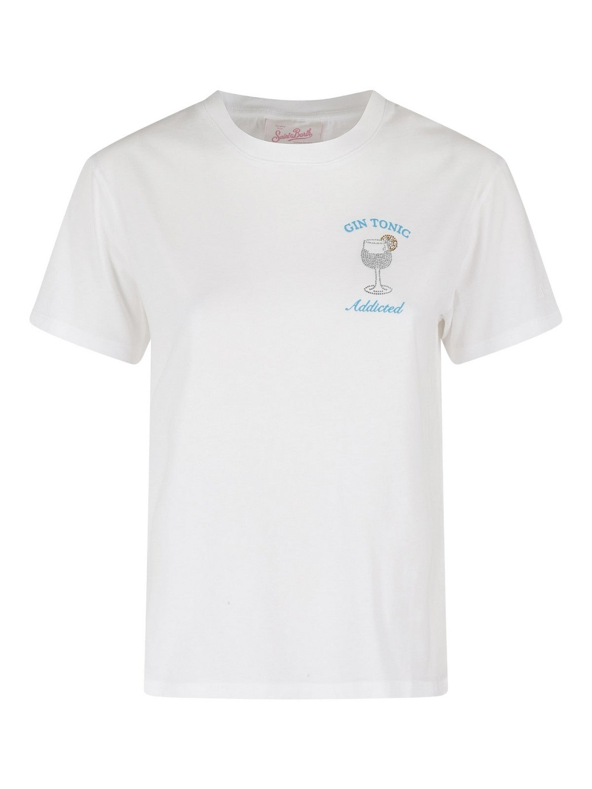 MC2 SAINT BARTH T-shirt Donna EMILIE 05936H Bianco gioboutiqueweb
