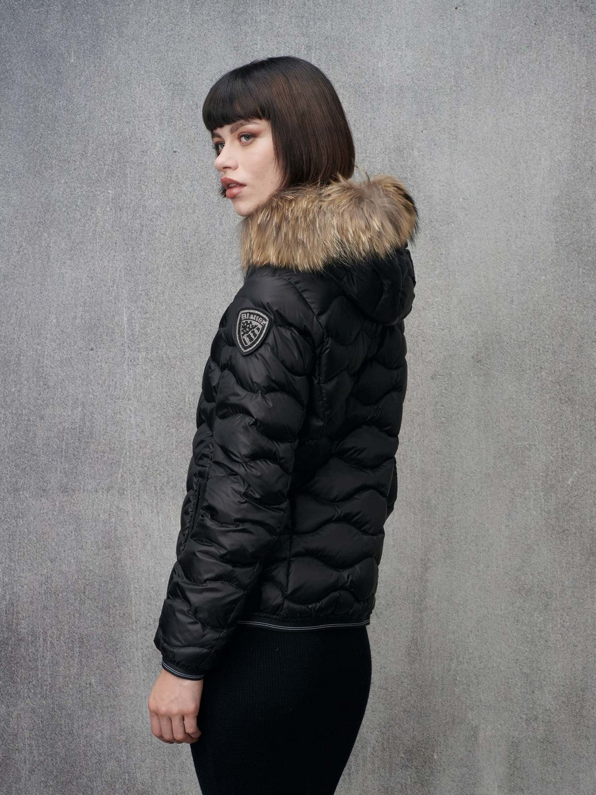 BLAUER Piumino Donna ALDIE 24WBLDC03048 006047 999CB Nero gioboutiqueweb