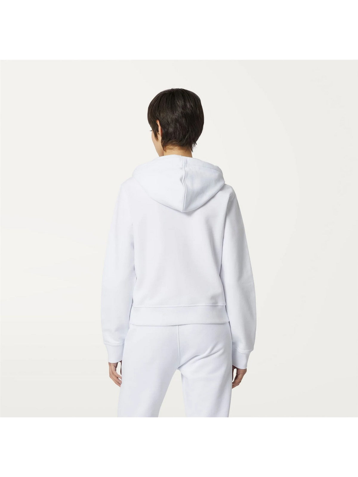 K-way Women's sweatshirt Deline K81222Iw 001 White