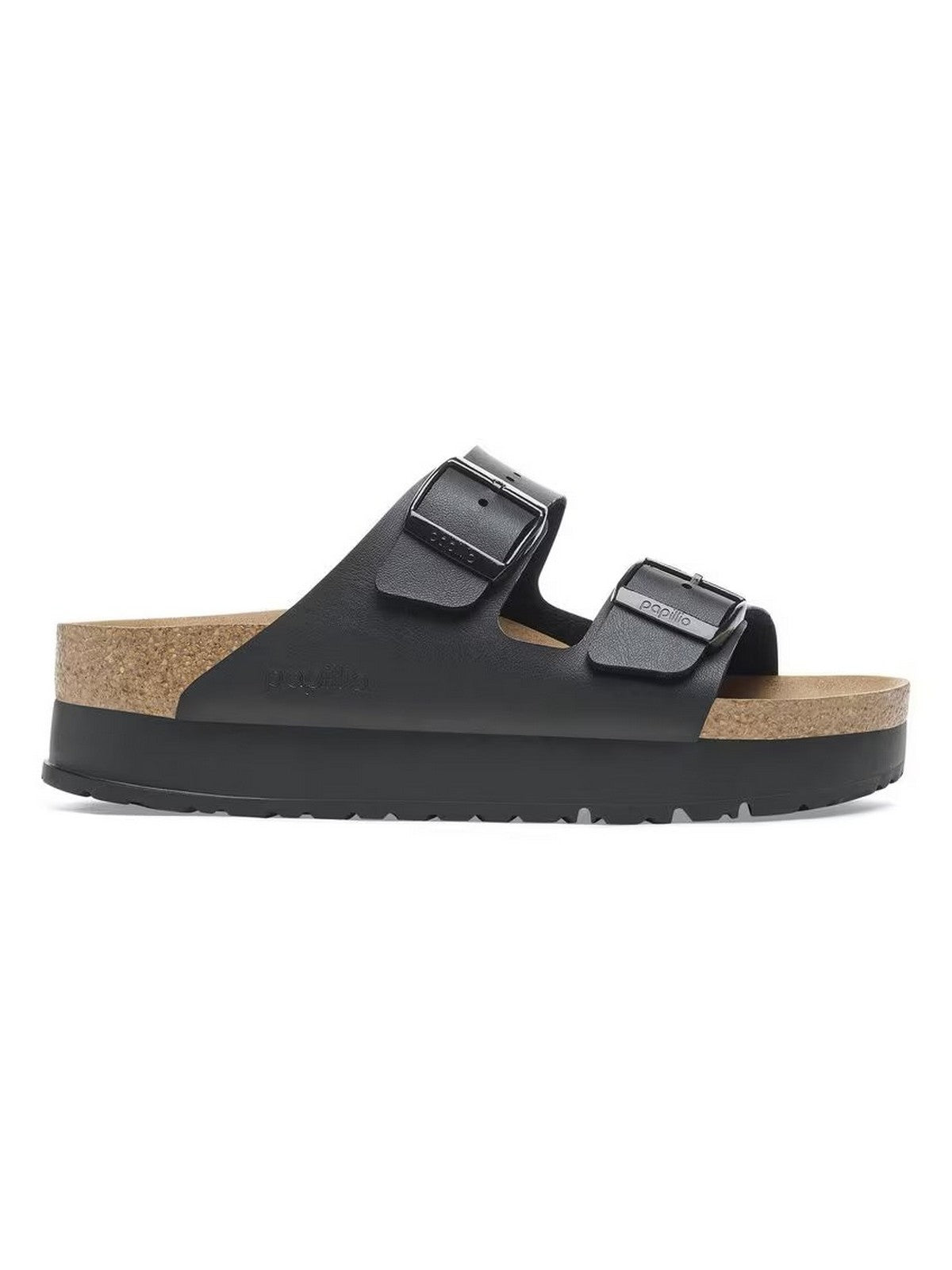 BIRKENSTOCK Sandalo Donna Arizona Platform black veg, Birko Flor 1027395 Nero gioboutiqueweb