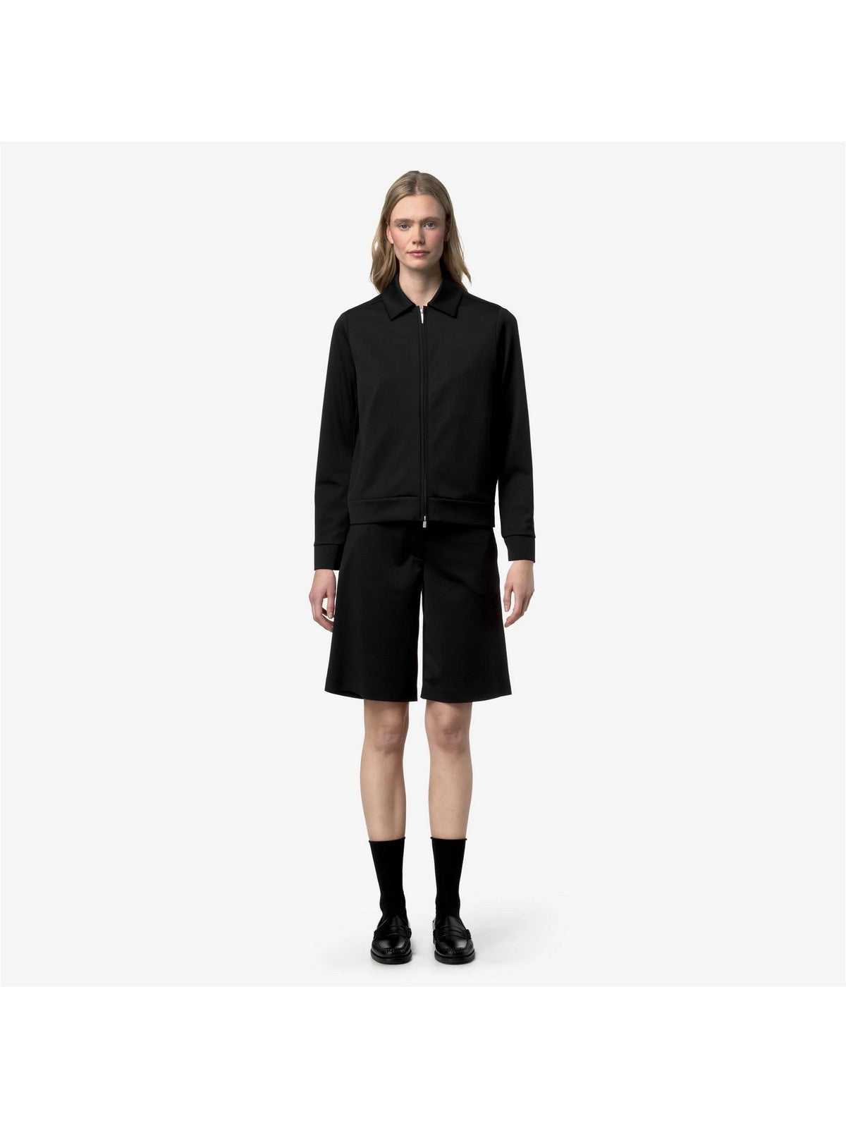 K-WAY Giubbino Donna ISY SL SPACER K21478W USY BLACK PURE
