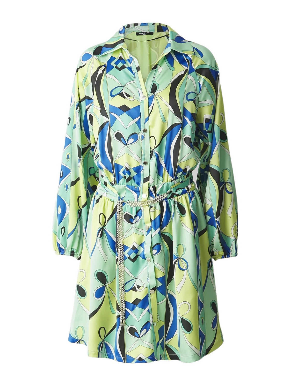 Marciano Woman Dress Slipknot Short Dress 4ggk26 7014a P8dj Verde
