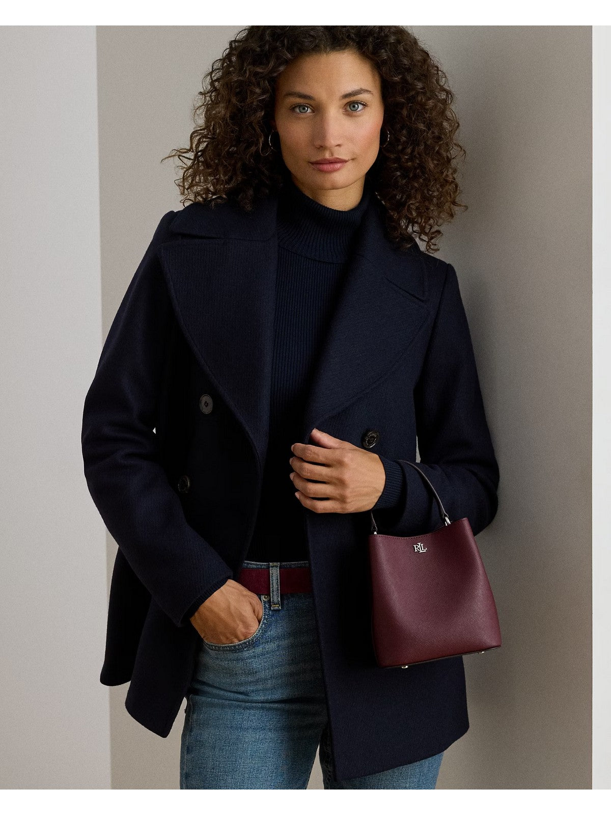 LAUREN RALPH LAUREN Borsa Donna 431969365 008 DARK GARNET