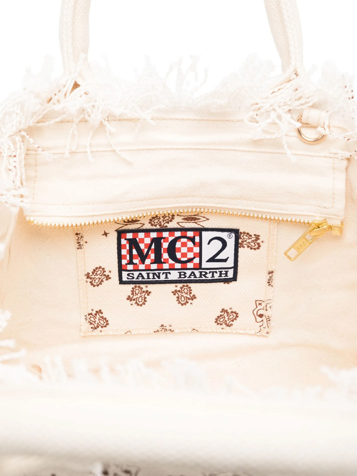 MC2 SAINT BARTH Borsa Donna COLETTE 01544H BANDANNA ROUND 10 EMB