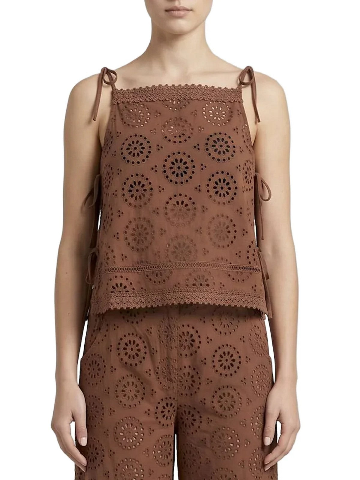 MC2 SAINT BARTH Costume da bagno Donna STEPHIE 02230L SANGALLO ROUND 19