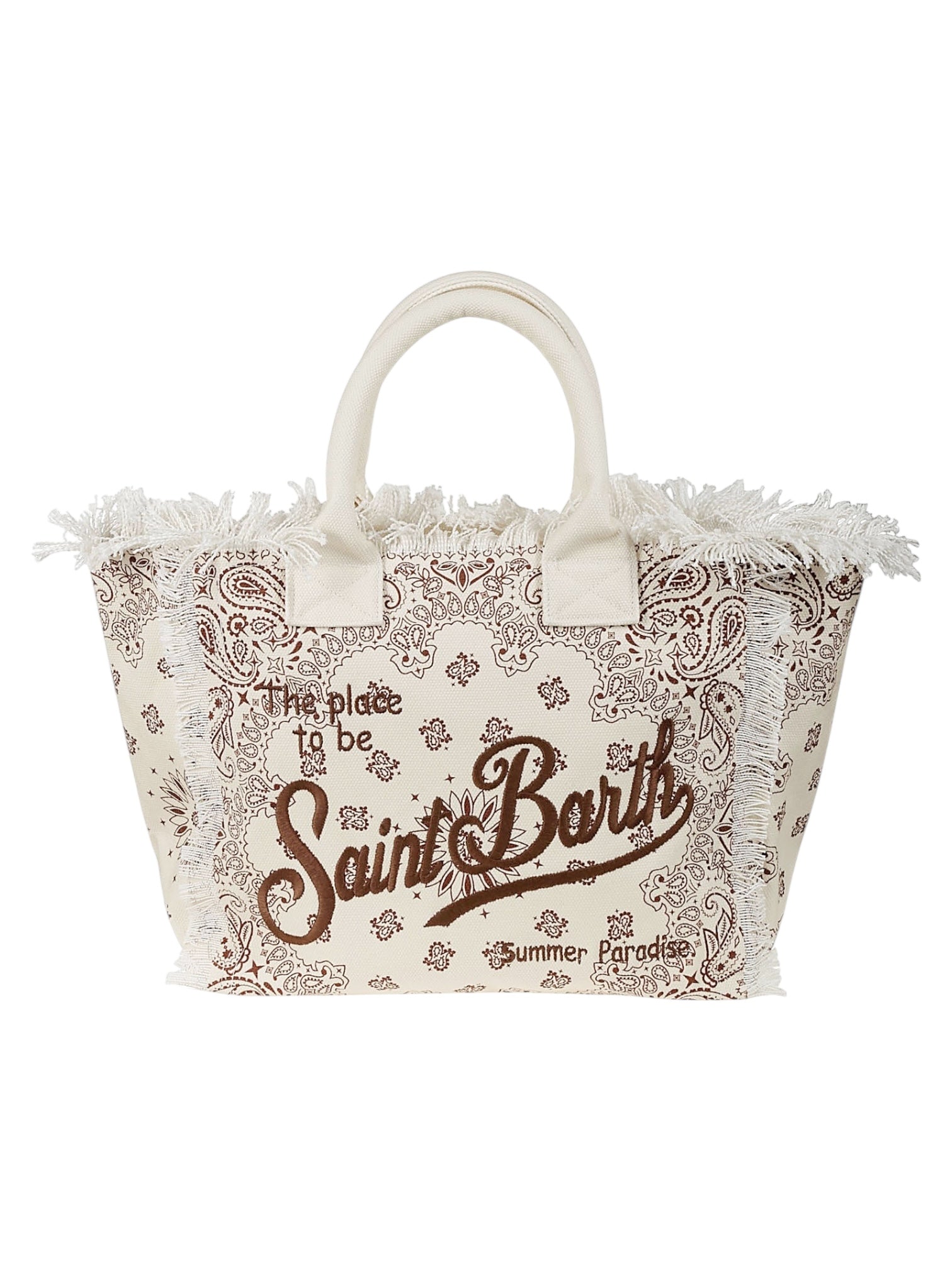MC2 SAINT BARTH Borsa Donna VANITY 01544H BANDANNA ROUND 10 EMB gioboutiqueweb