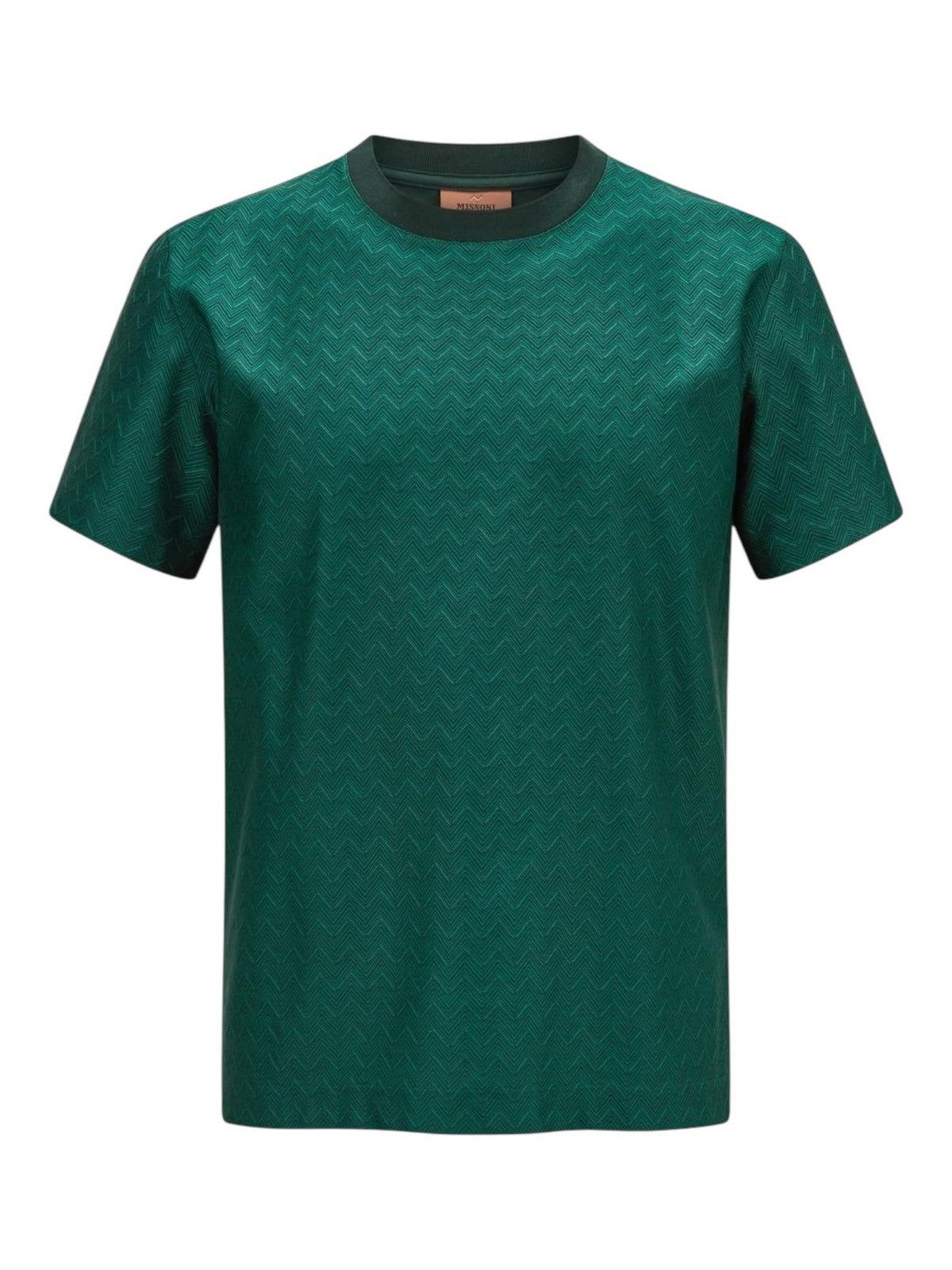 MISSONI T-shirt Uomo US25SL09-BJ00LJ S6147 Verde gioboutiqueweb