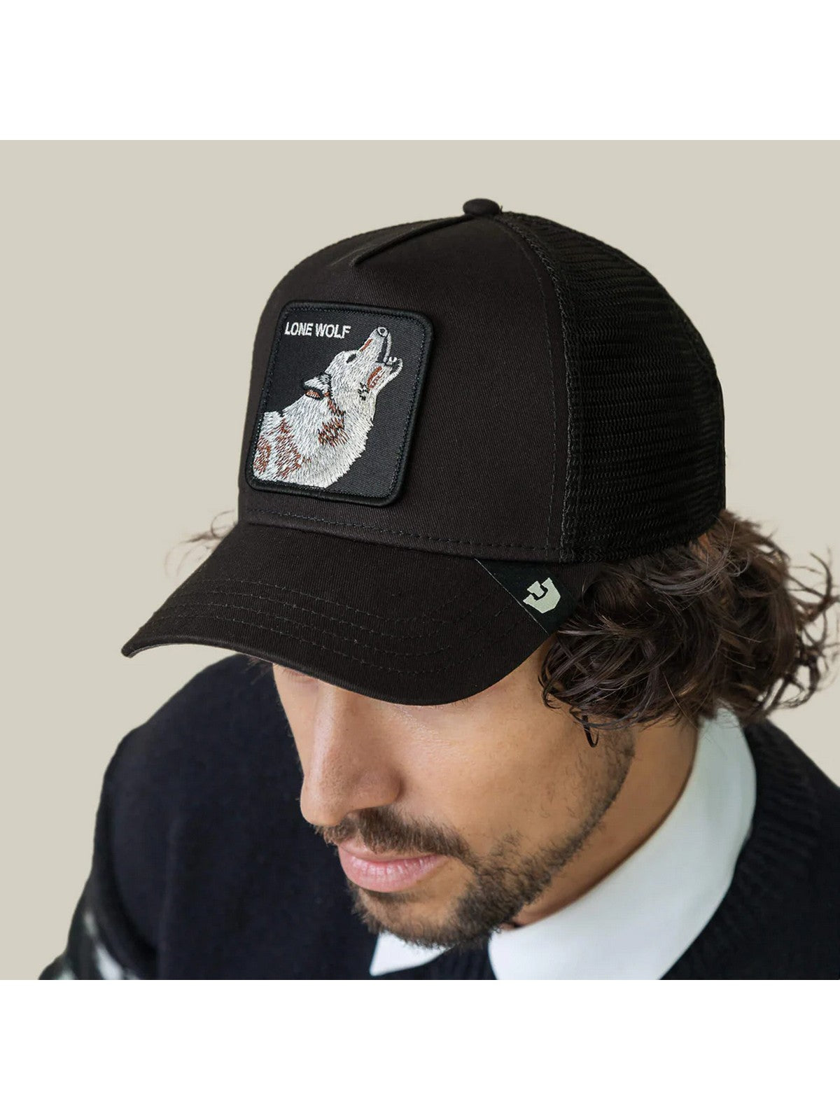 GOORIN BROS Cappello Uomo LONE WOLF TRUCKER 101-2449 VOI VOID