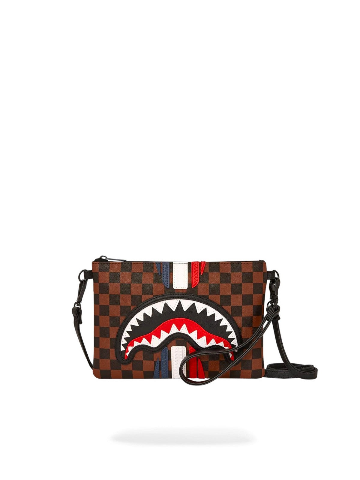 SPRAYGROUND Pochette Uomo MACHINE FRANCAISE POUCHETTE 910B7493NSZ Marrone gioboutiqueweb