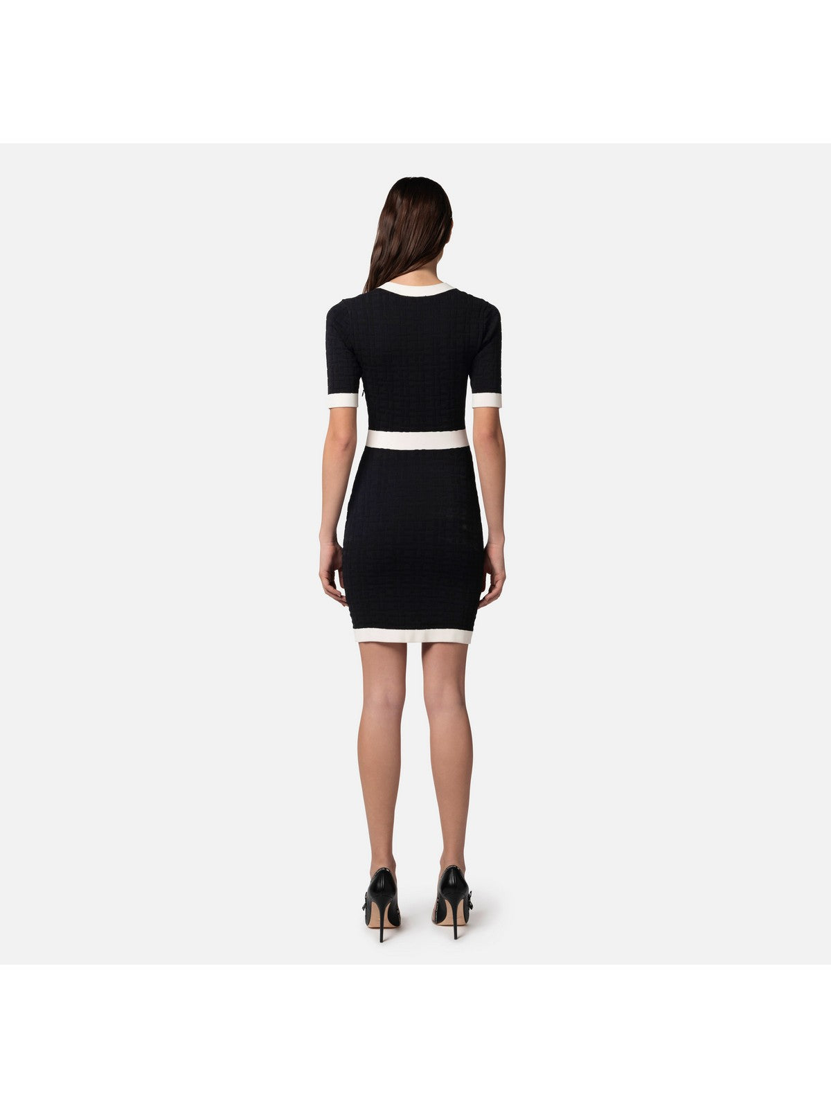 ELISABETTA FRANCHI Abito Donna AM81B42E2 110 Nero gioboutiqueweb
