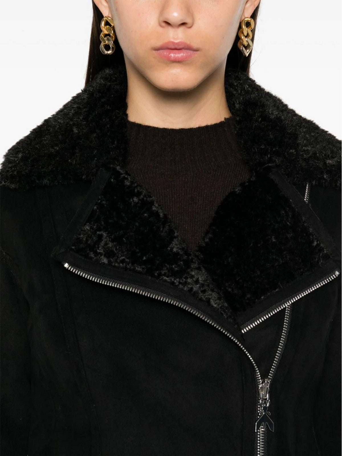 PATRIZIA PEPE Giubbino Donna 2O0143 E012 K103 Nero gioboutiqueweb